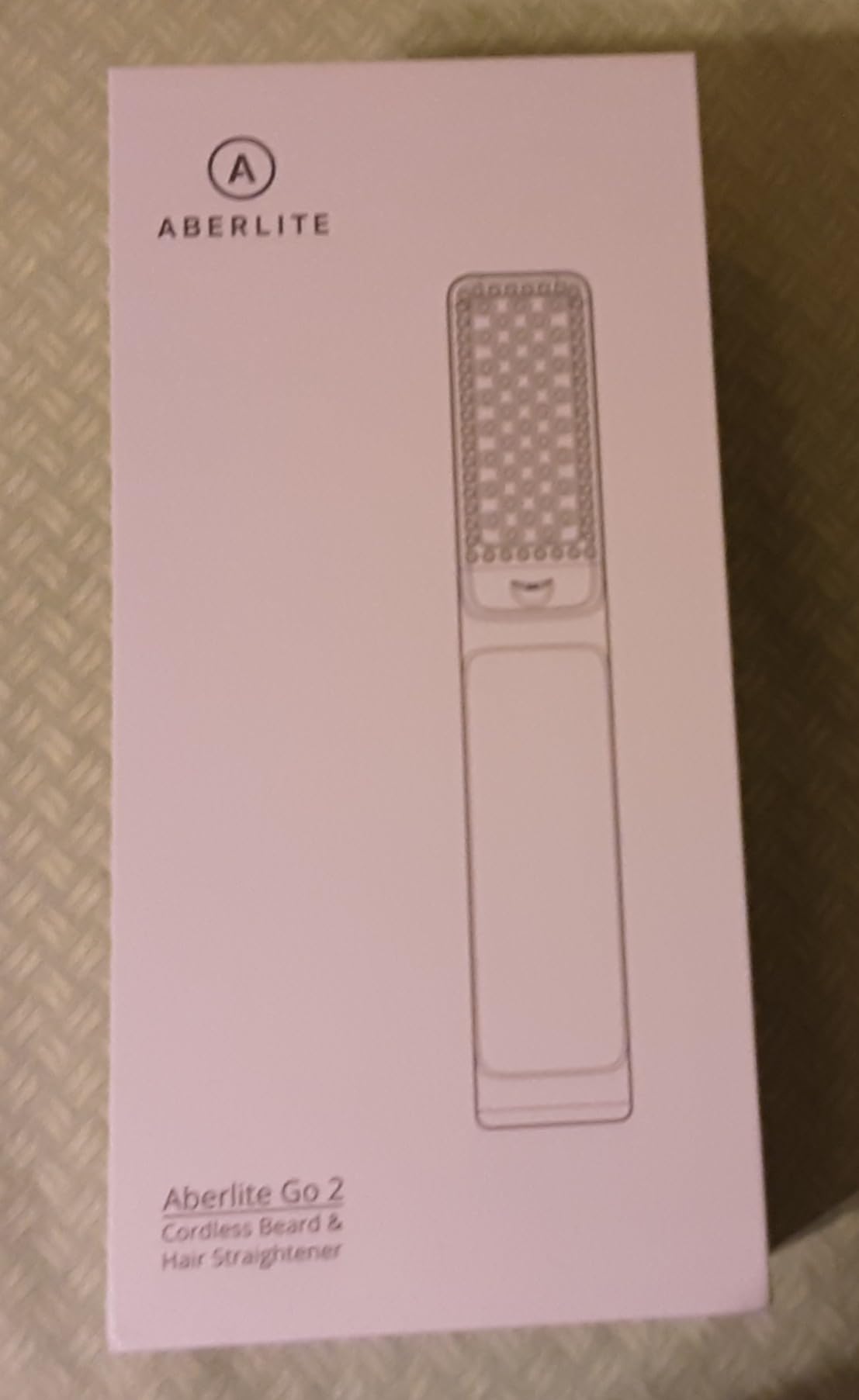 Aberlite Go 2 - Cordless Beard & Hair Straightener - Pain-Free Anti-Scald Comb Tooth - Advanced Ionic Conditioning - Wireless Straightener Heated Brush Comb- for All Beard Types customer photo 1