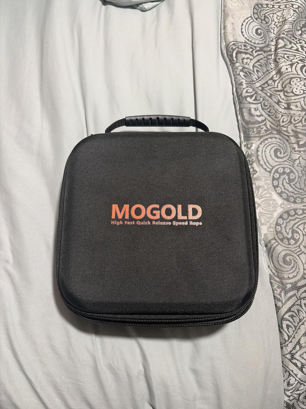 Weighted Jump Rope for Men Women -Interchangeable 1/5lb 1/4lb 1/2lb Heavy jump ropes - 360 Degree Spin - Length Adjustable, Ergonomics Leather Grip Skipping Rope for Fitness Weight Loss & More customer photo 2