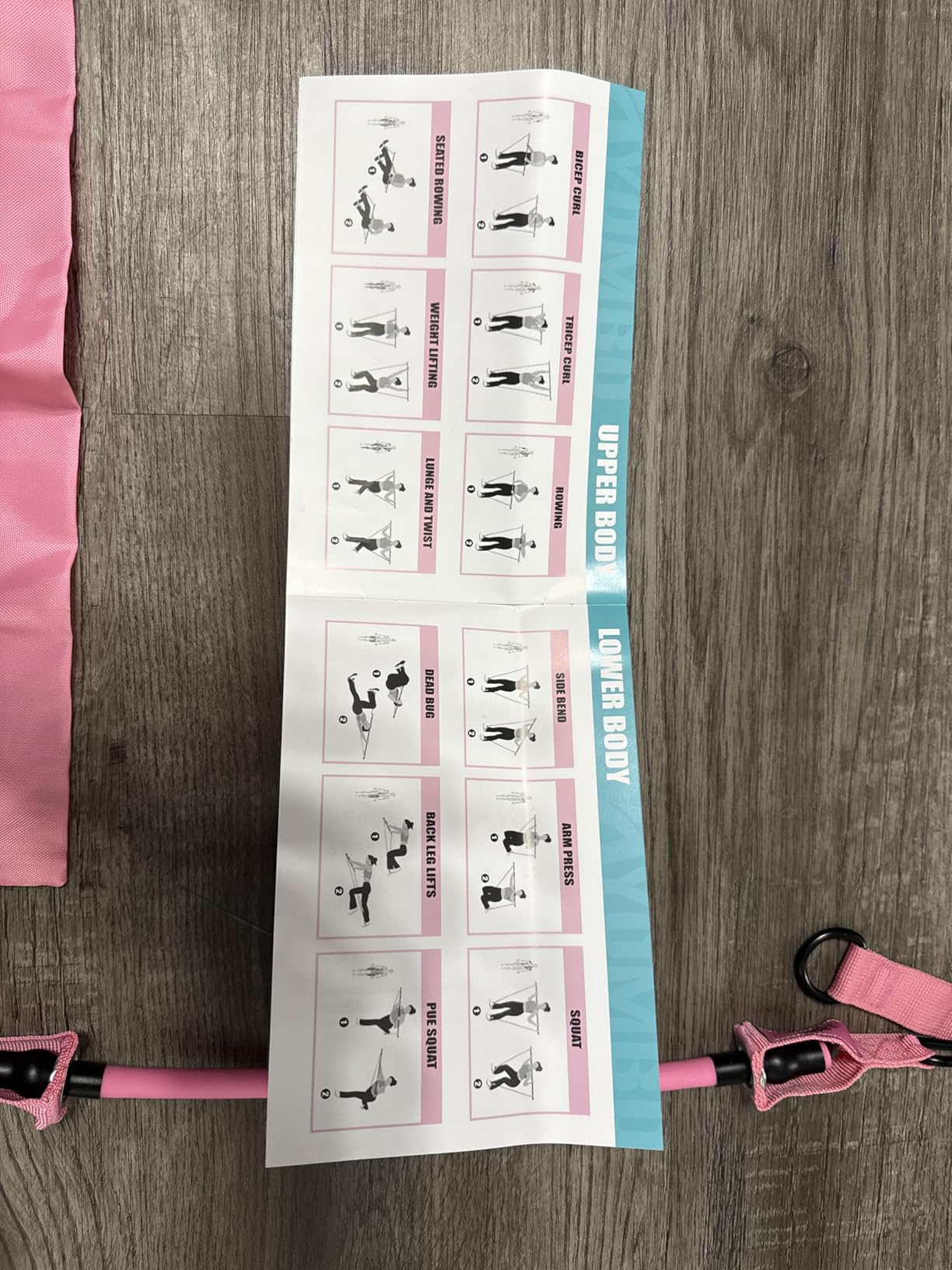 Pilates Bar Kit with Resistance Bands, Pilates Workout Equipment for Legs, Hip, Waist, Arm, Squats Exercise Equipment for Home Workouts customer photo 2