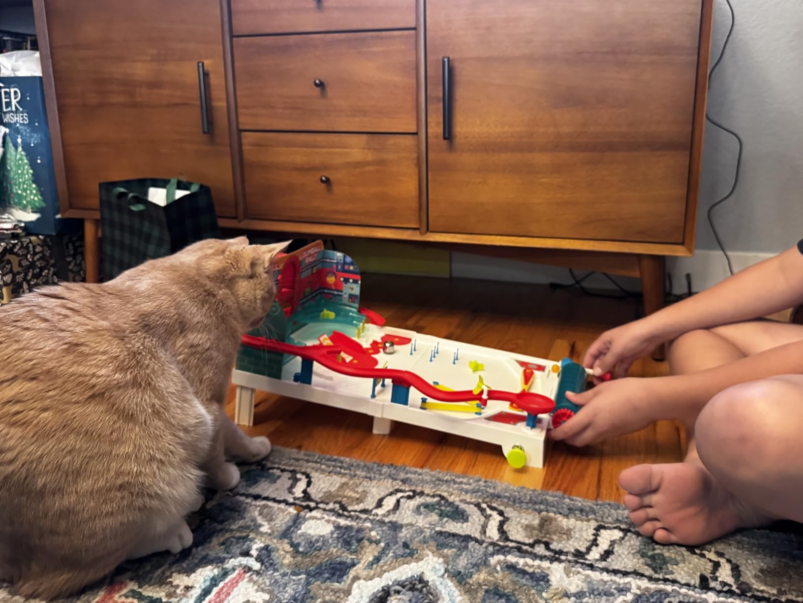 Thames & Kosmos Pinball Machine Maker STEM Experiment Kit Toy of the Year Finalist - Build a Reconfigurable Pinball Machine, Explore Physics, Force, Motion, Gravity, Simple Machines, Gumballs Included customer photo 1