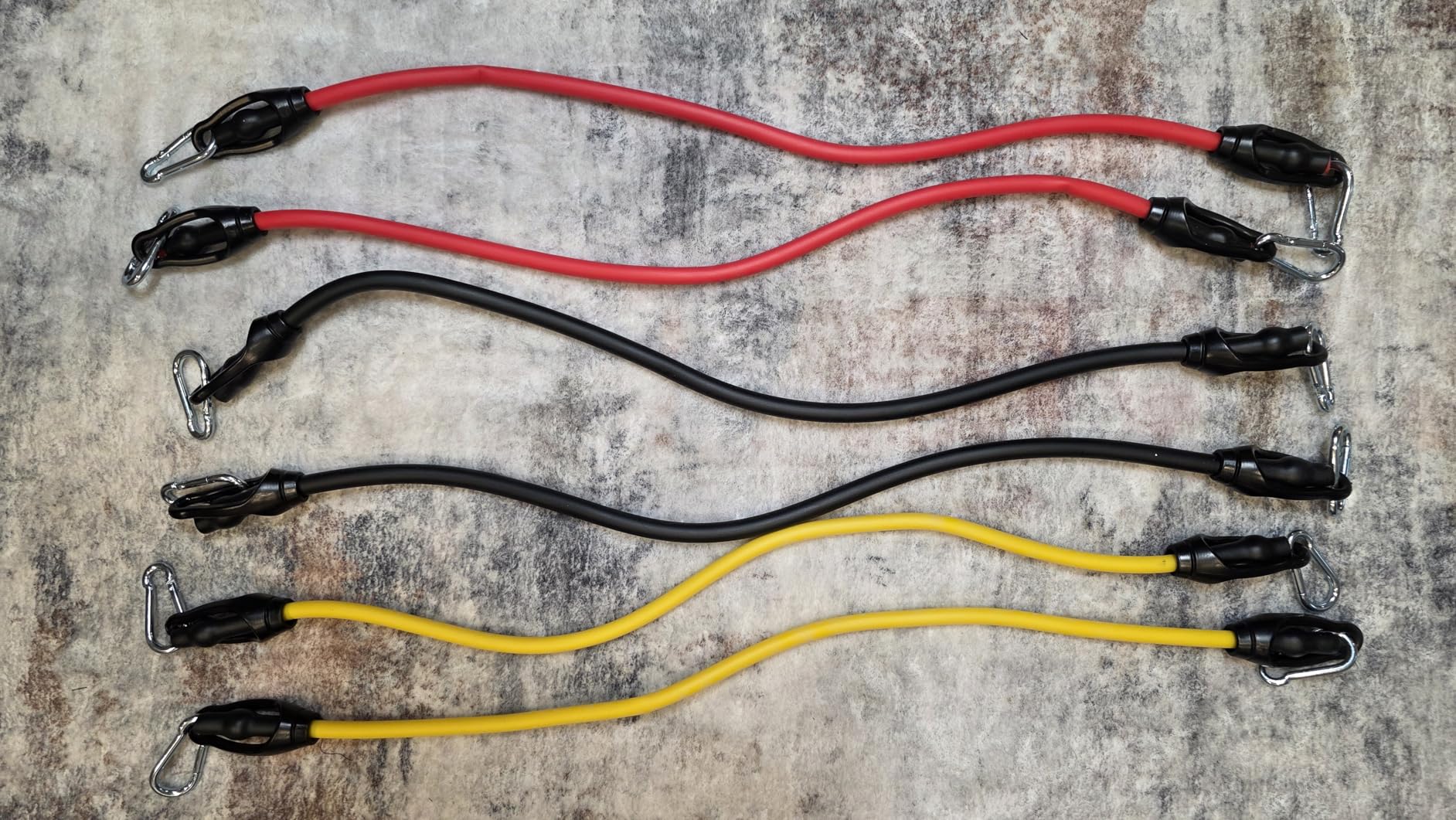 MQRW Push Up Board, Home Gym, Portable Exercise Equipment, Pilates Bar and 20 Fitness Accessories with Resistance Bands customer photo 2