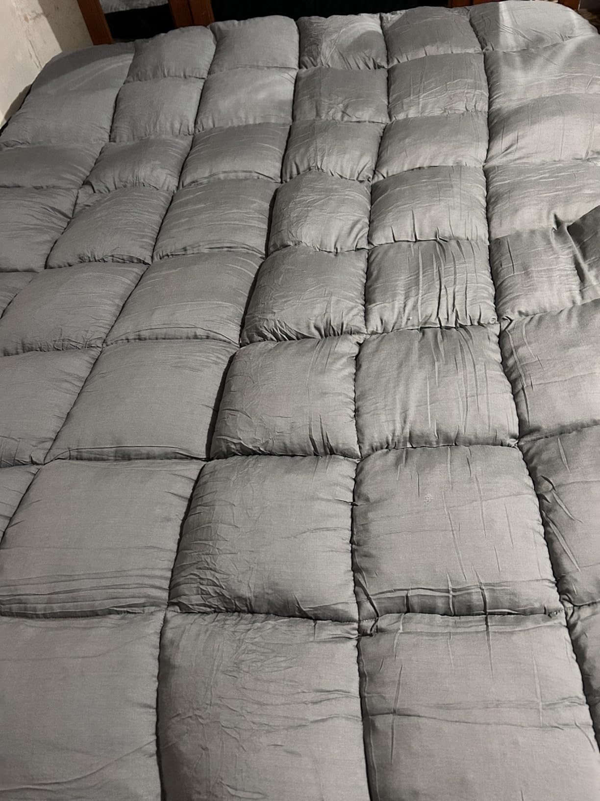 Dual Layer 4 Inch Memory Foam Mattress Topper Queen - 2 Inch Gel Memory Foam and 2 Inch Pillow Top Mattress Pad, 7-Zone Egg Crate Queen Size Mattress Topper customer photo 1