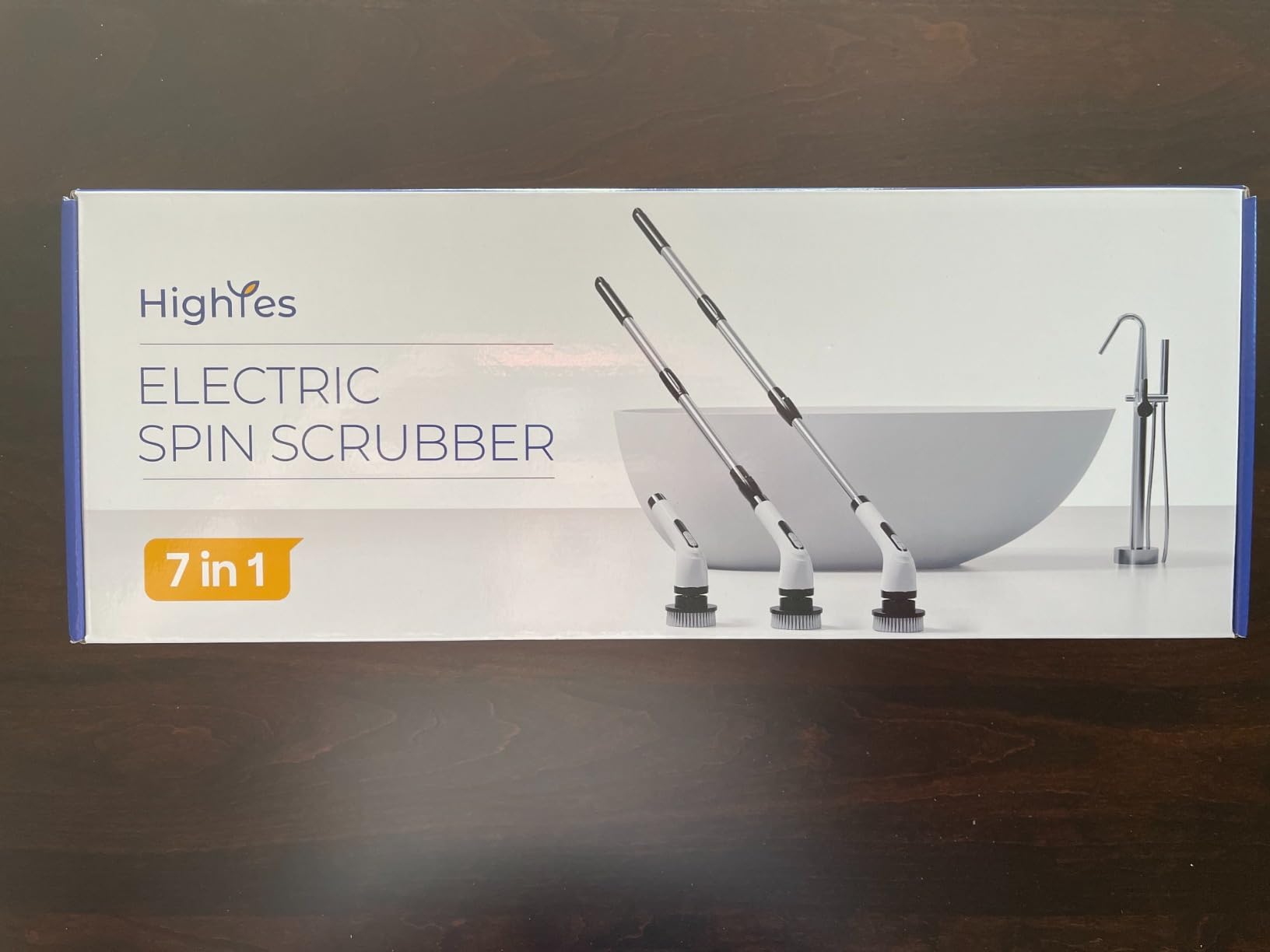 Electric Spin Scrubber for Cleaning Bathroom: Cordless Power Shower Scrubber - Electric Cleaning Brush for Tile Tub customer photo 1