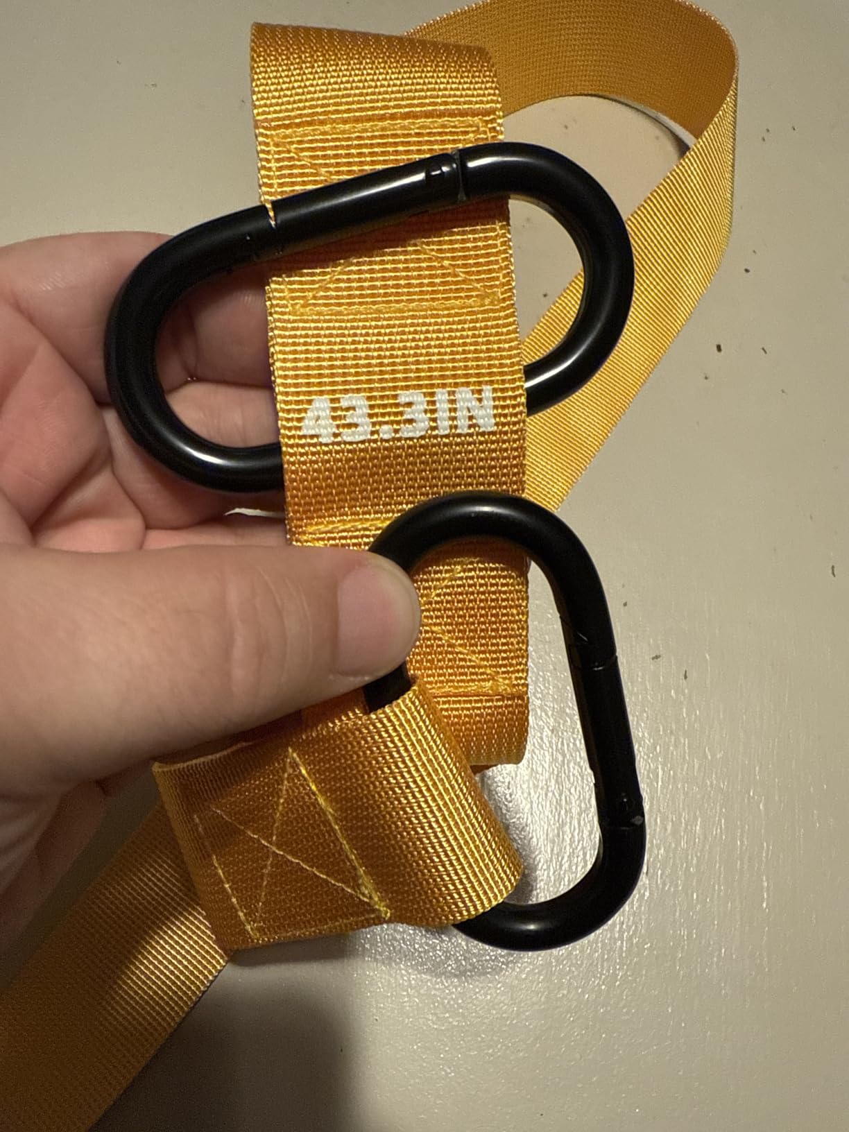 Forearm Strengthener and Wrist Roller, 43.3 in Or 51.2 in Ultra-Strong Nylon Webbing Wrist & Forearm Blaster with Quick Locking Mechanism, Durable Anti-Slip Grip Handles for Forearm Strength Training customer photo 1