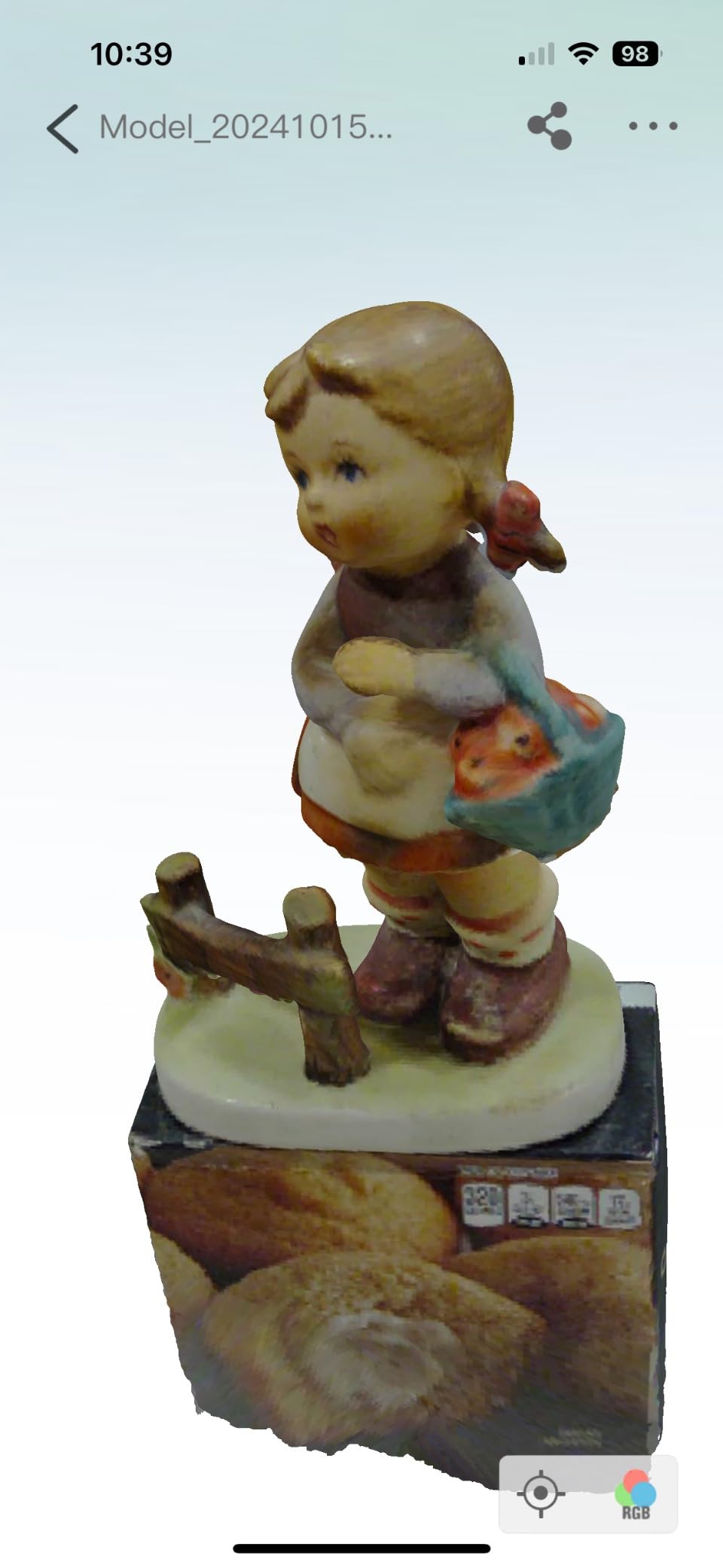 Creality 3D Scanner CR-Scan Ferret Pro for 3D Printing, Upgrade Handheld Scanner with Wireless Scanning Anti-Shake Tracking, Fast Full-Color Scan, 0.1mm Accuracy for iOS/Android Phone PC Win 10/11 customer photo 1