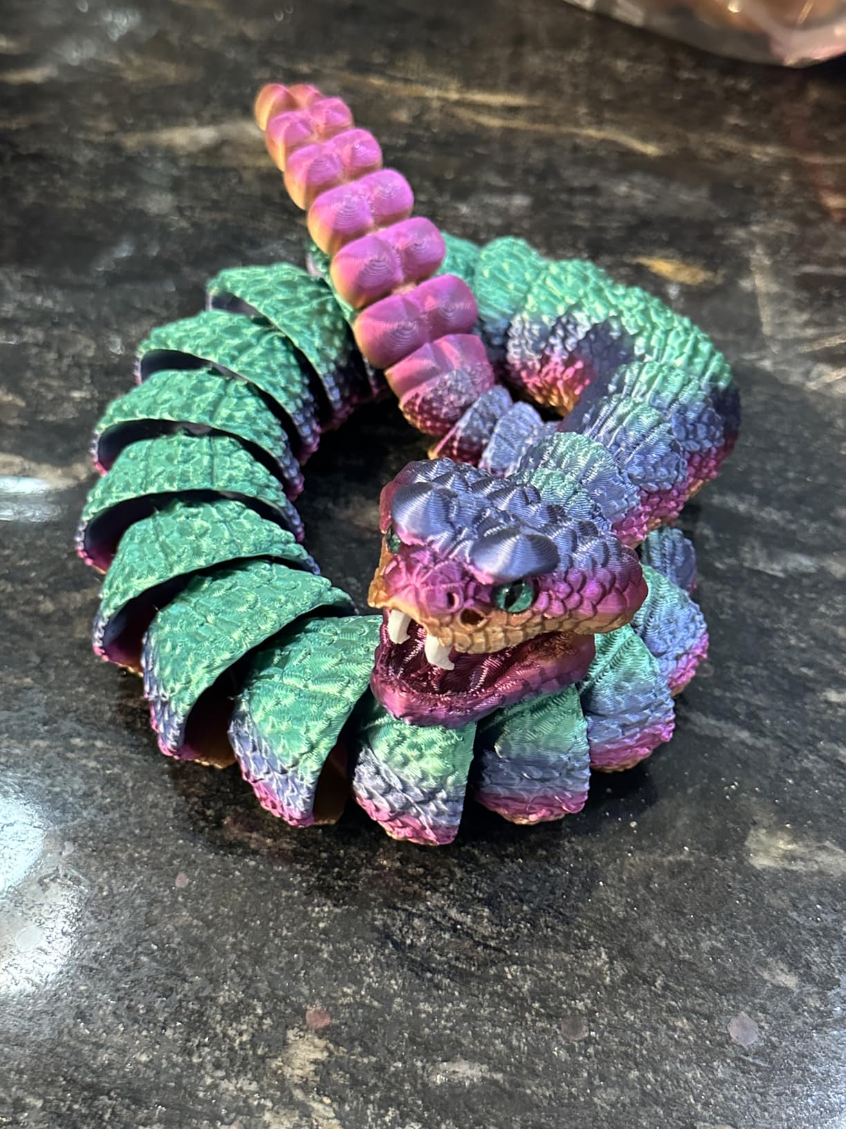 FLASHFORGE AD5M 3D Printer,600mm/s High-Speed CoreXY Printer,1-Click Auto Leveling, 220x220x220mm Build Volume,Direct Drive Extruder,Quick-Swap Nozzle,Ideal for Rapid Prototyping&DIY 3D Printing customer photo 1