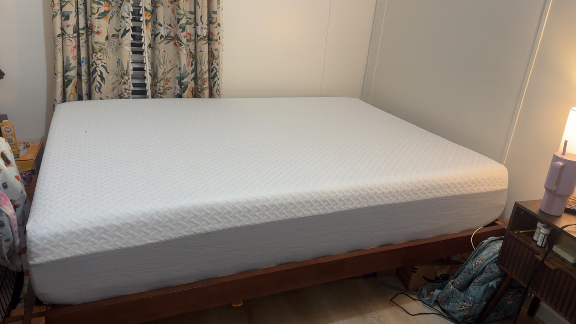 Zinus 10 Inch Green Tea Essential Memory Foam Mattress, Queen, Fiberglass Free, Medium Feel customer photo 2