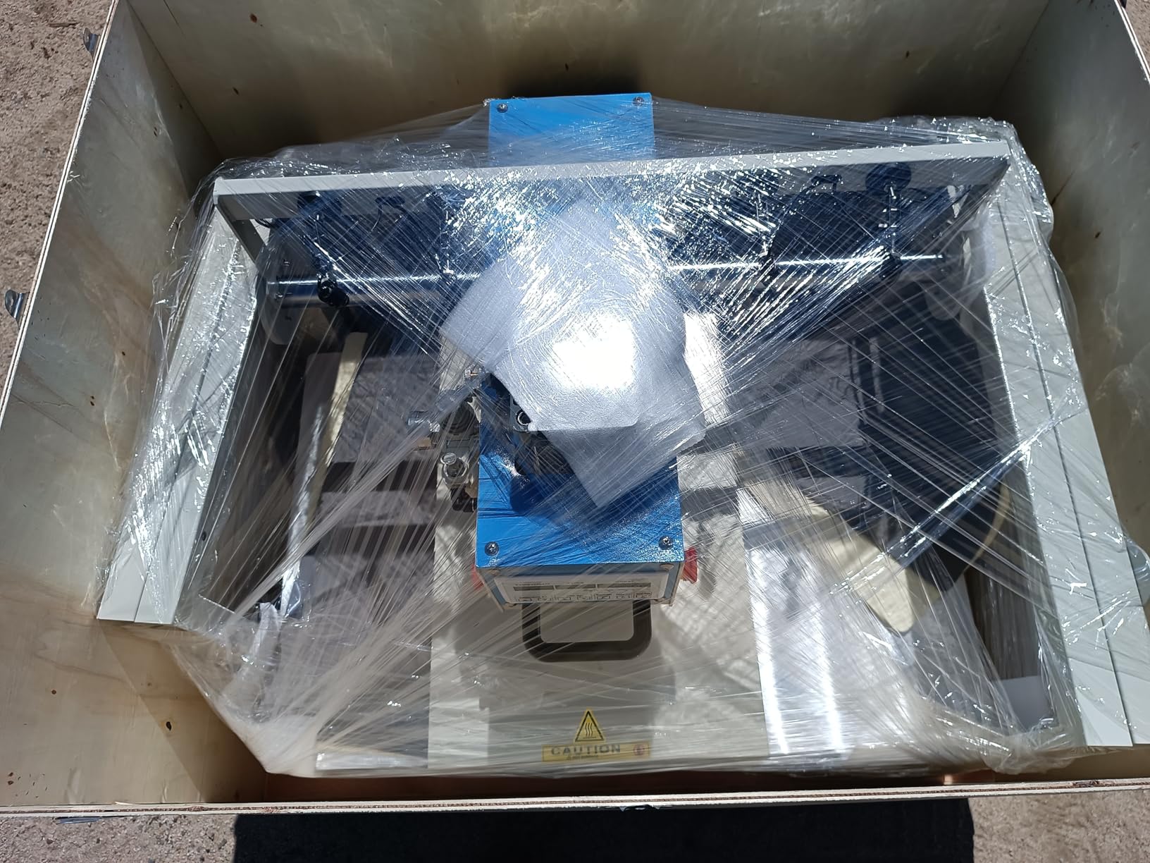 16x24 Pneumatic Sliding Dual Platen Heat Press with Adjustable Infrared Positioning & Up-Sliding Function - Sublimation Transfer Machine for Professional Printing customer photo 2