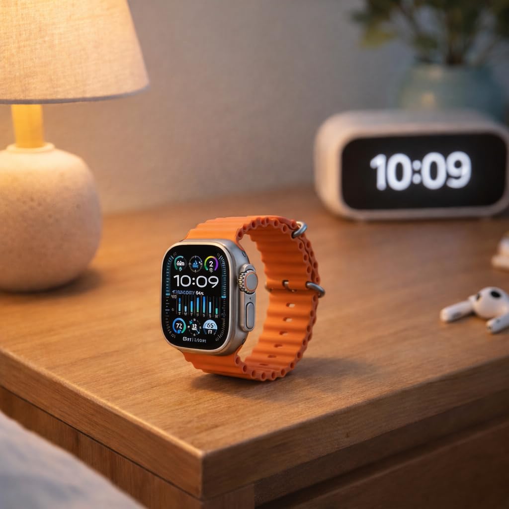 Apple Watch Ultra 2 [GPS + Cellular 49mm] Smartwatch with Rugged Titanium Case & Indigo Alpine Loop Medium. Fitness Tracker, Precision GPS, Action Button, Extra-Long Battery Life customer photo 1