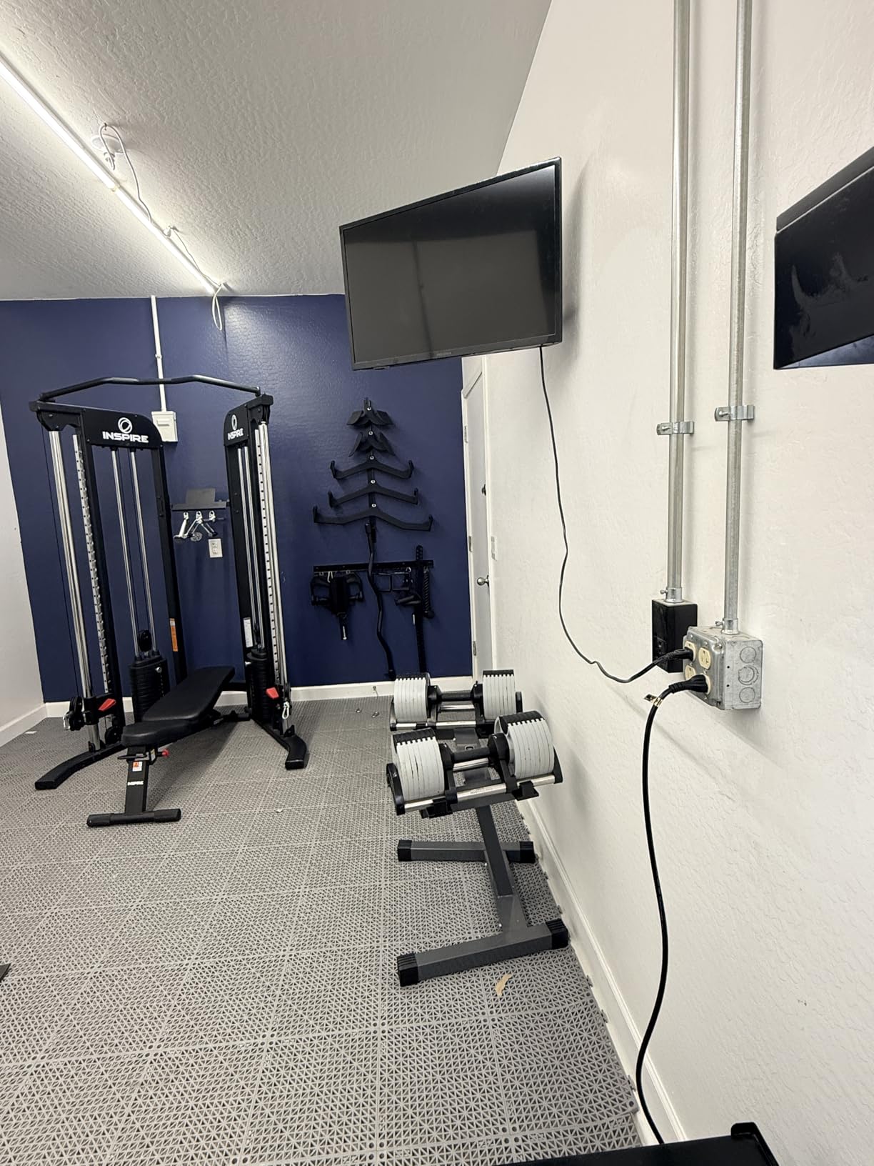 VEVOR Interlocking Tile 55PCS Black, Drainage Tiles 12