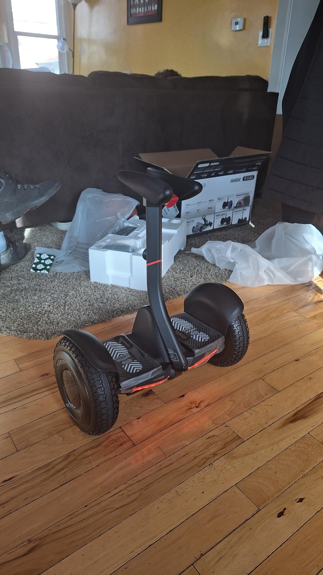 Segway Ninebot S2 Electric Self-balancing Scooter, 11.2mph Top Speed, 21.7 Miles Range w/Adjustable Height, Hoverboard UL-2271 2272 Certified customer photo 2