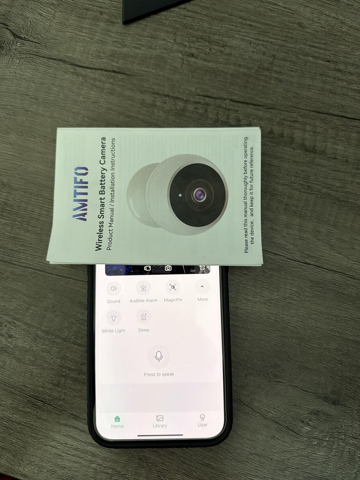 AMTIFO Security Cameras Wireless Outdoor Magnetic: Install-Free Smart Indoor 2K WiFi - Long Battery Life Powered Wireless Cameras for Home Security with AI Motion Detection customer photo 1