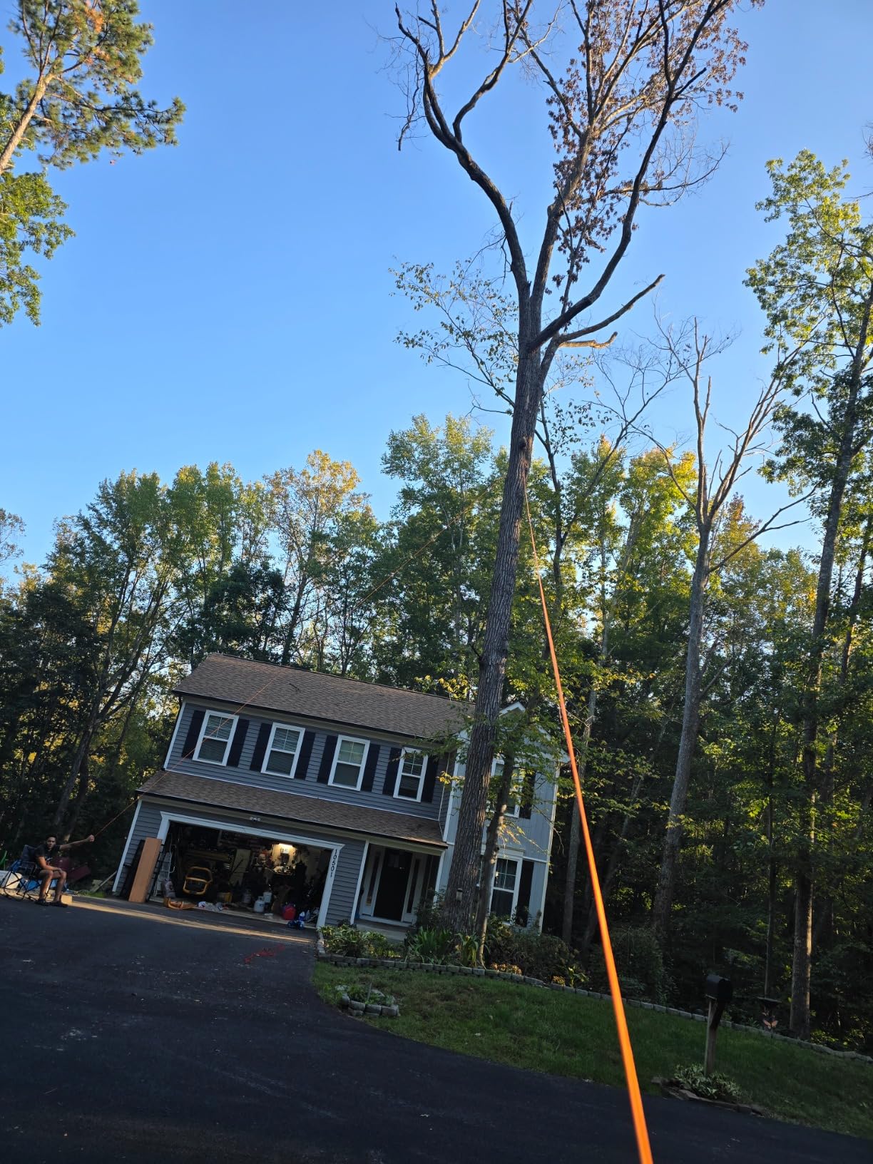 Arborist Throw Line Kit, Arborist Throw Weight and Line Kit, 164' Ultra Slick Polyester Rope and 14Oz Throw Bag, Arborist Equipment Suitable for High Limb Throwing customer photo 2