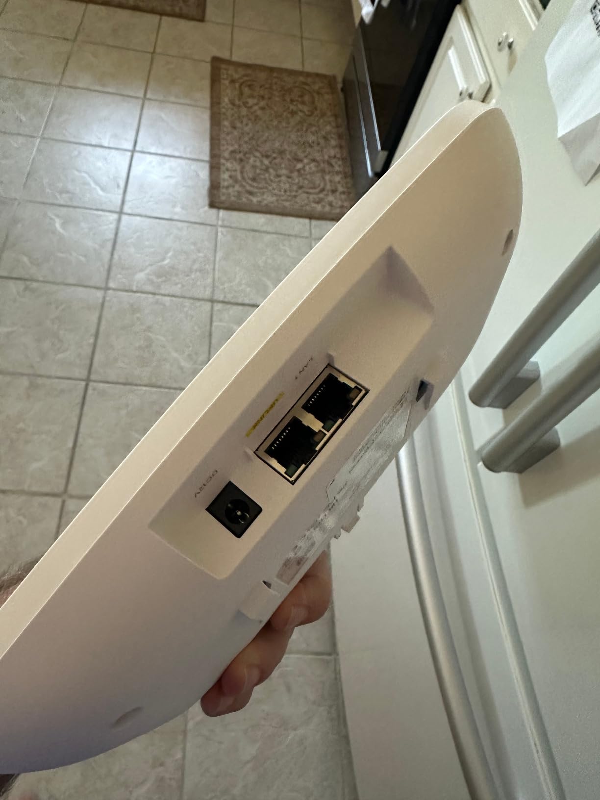 Zyxel WiFi 7 BE11000 Access Point | 2X 2.5G Ethernet Ports | PoE+ | Triple Radio | Mesh | PTP Bridge | Cloud, App or Direct Management | USB C Power (Not Included) | TAA Compliant [NWA130BE] customer photo 2