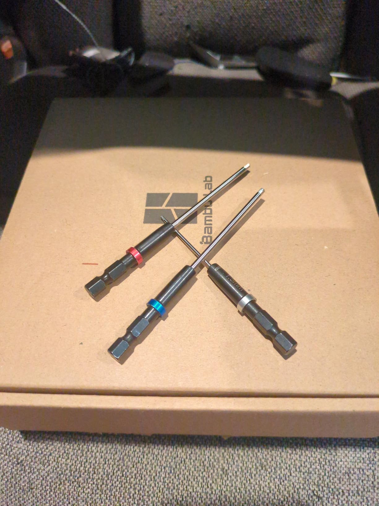 MIP RC Hex Bit Set and Tool Kit 9612 (1.5mm, 2.0mm, 2.5mm) - Hex Head Allen Wrench Drill Tools and Tool Bits for Screwdrivers, Electric Screwguns, and Power Drills For RC Cars - Made in USA customer photo 1