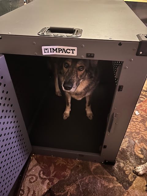 Impact Indestructible High Anxiety Dog Crate Intermediate customer photo 1