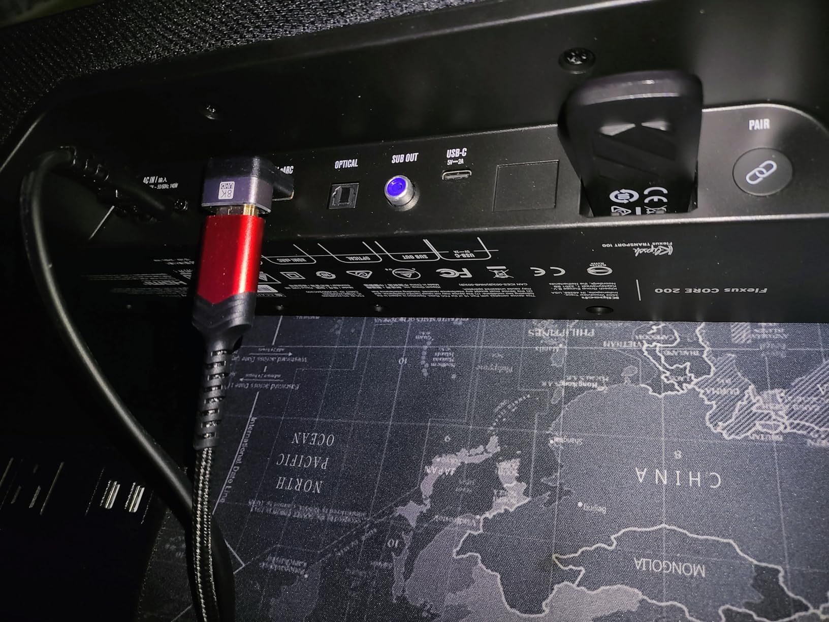 Klipsch Flexus CORE 200 3.1.2 Channel Powered by Onkyo Bluetooth Sound Bar with Dolby Atmos and Custom Tuned Bass - Black customer photo 1