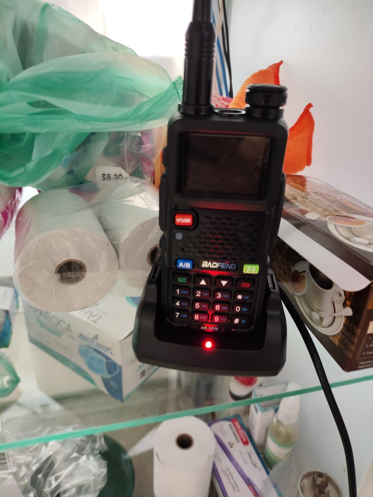 Ham Radio Baofeng Radio AR-5RM 10W Long Range 5RM Rechargeable Handheld NOAA Weather Emergency Two Way Radios Walkie Talkies for Adults with 2500mAh USB-C Charging for Survival Gear Hunting,2Pack customer photo 1