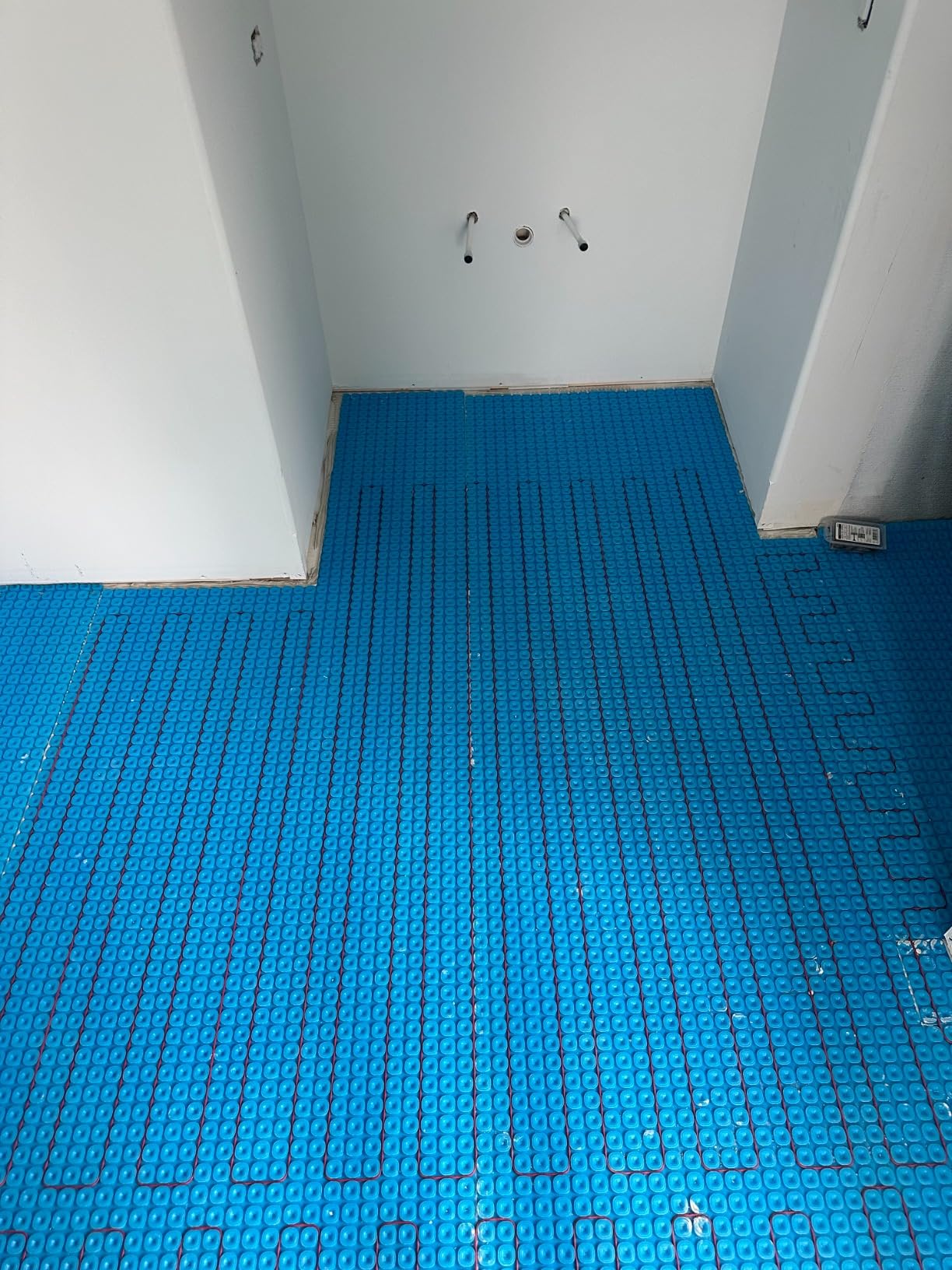 200 Sqft 240V Electric Radiant Floor Heating System - Includes Heating Cable, Membrane, Programmable Thermostat, and Under Tile Heater customer photo 1