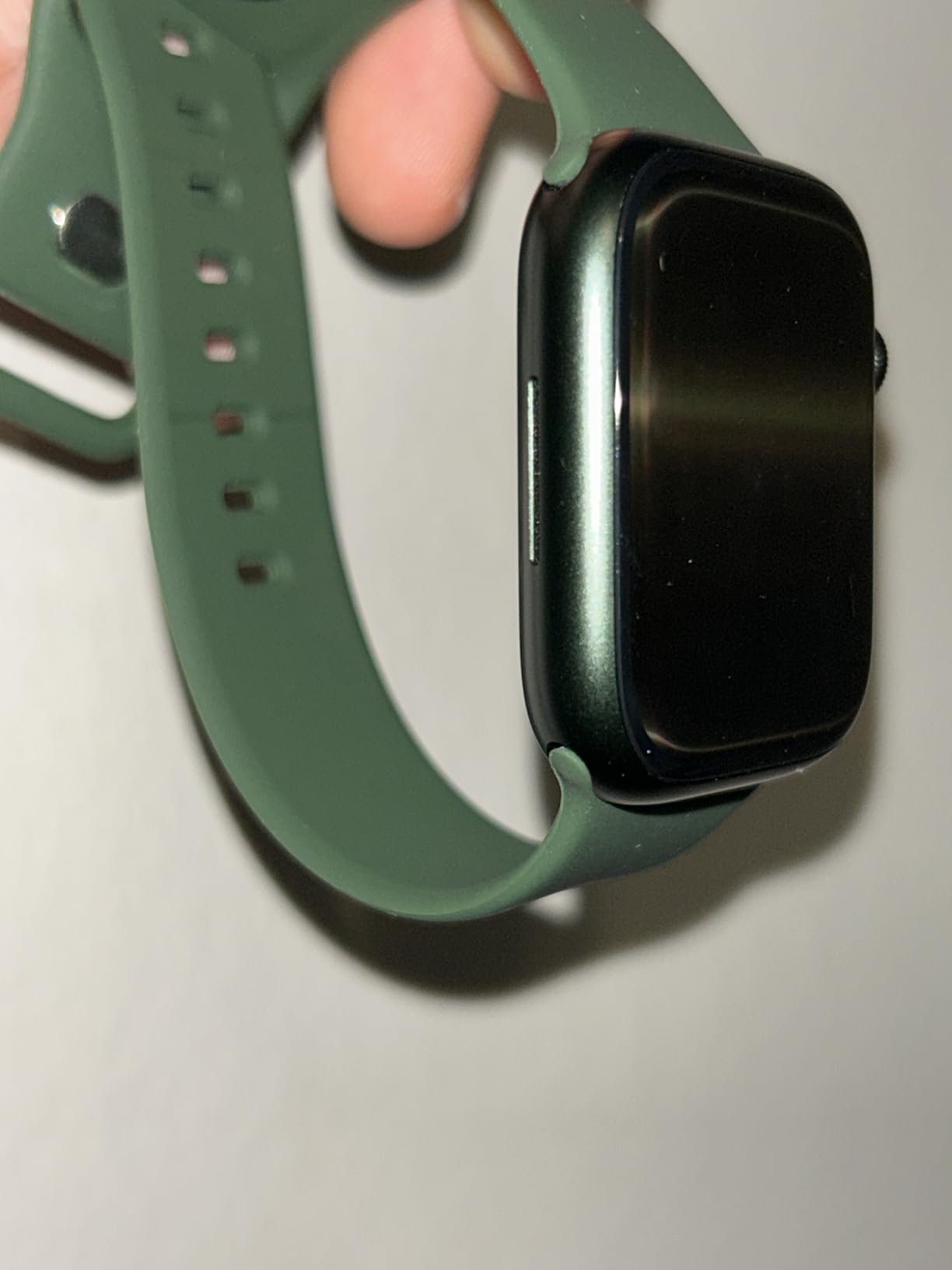 Sport Band Compatible with Apple Watch Band 44mm 45mm 46mm 40mm 42mm 38mm 41mm 49mm, Soft Silicone Waterproof Replacement Strap for iWatch Watch Series 11 10 9 8 7 6 5 4 3 2 1 SE Ultra Women Men customer photo 2