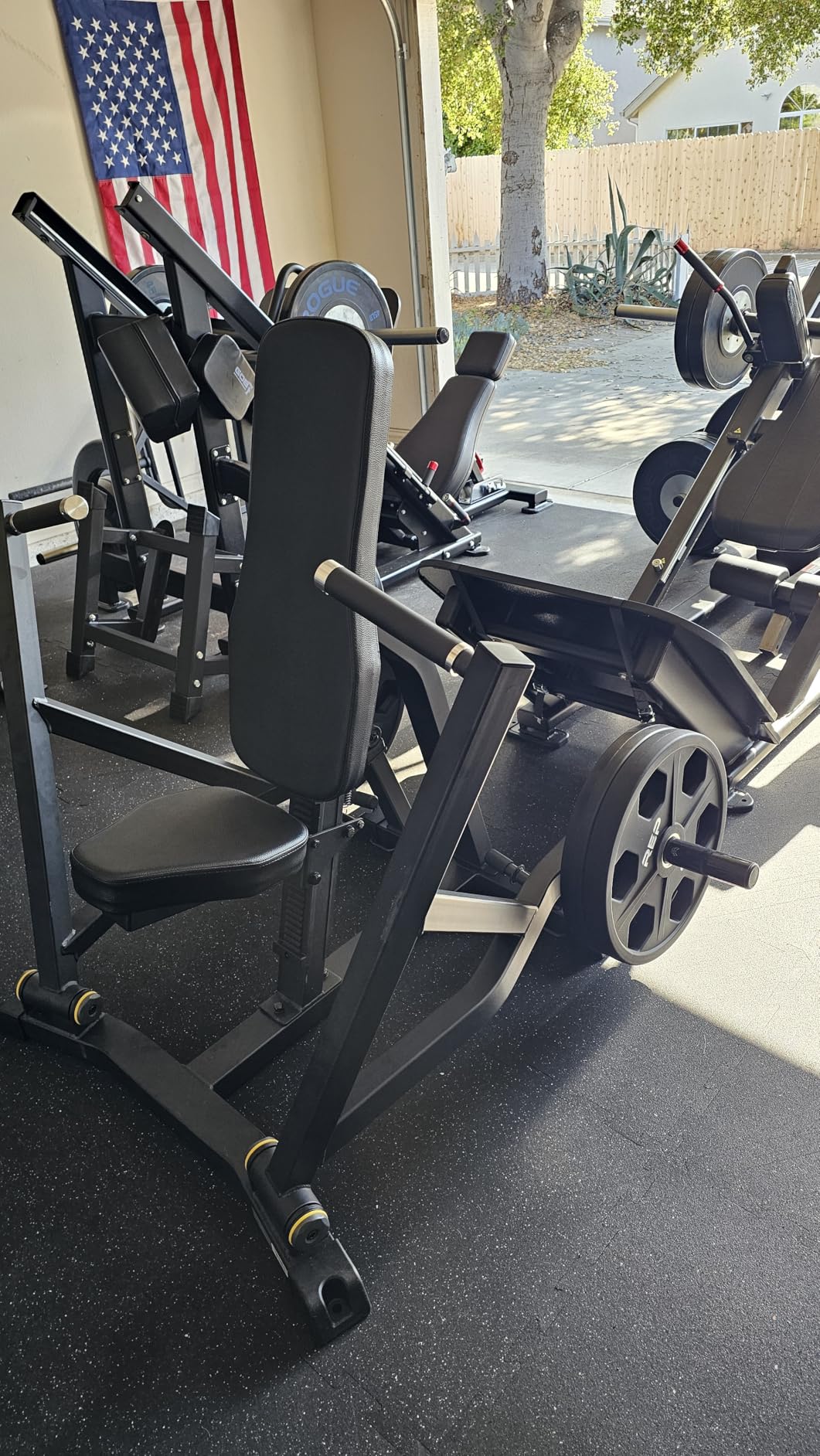 Gronk Fitness Seated Chest Press | Plate Loaded Chest Press Machine for Ultimate Gains | Bench Press Machine Workout | Use with 2