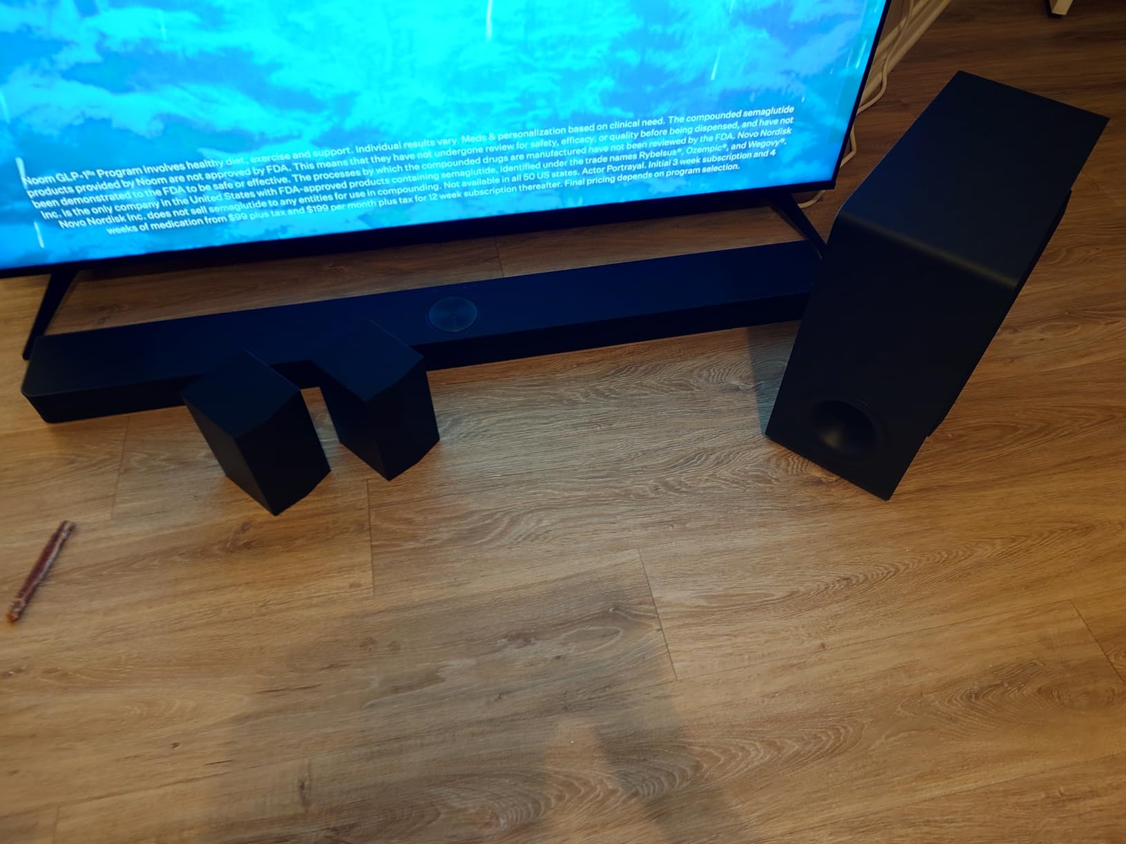 LG S70TY 3.1.1-Channel QNED TV Matching Soundbar, Dolby Atmos, Wow Orchestra, Rear Speaker Ready, Wireless Subwoofer customer photo 2