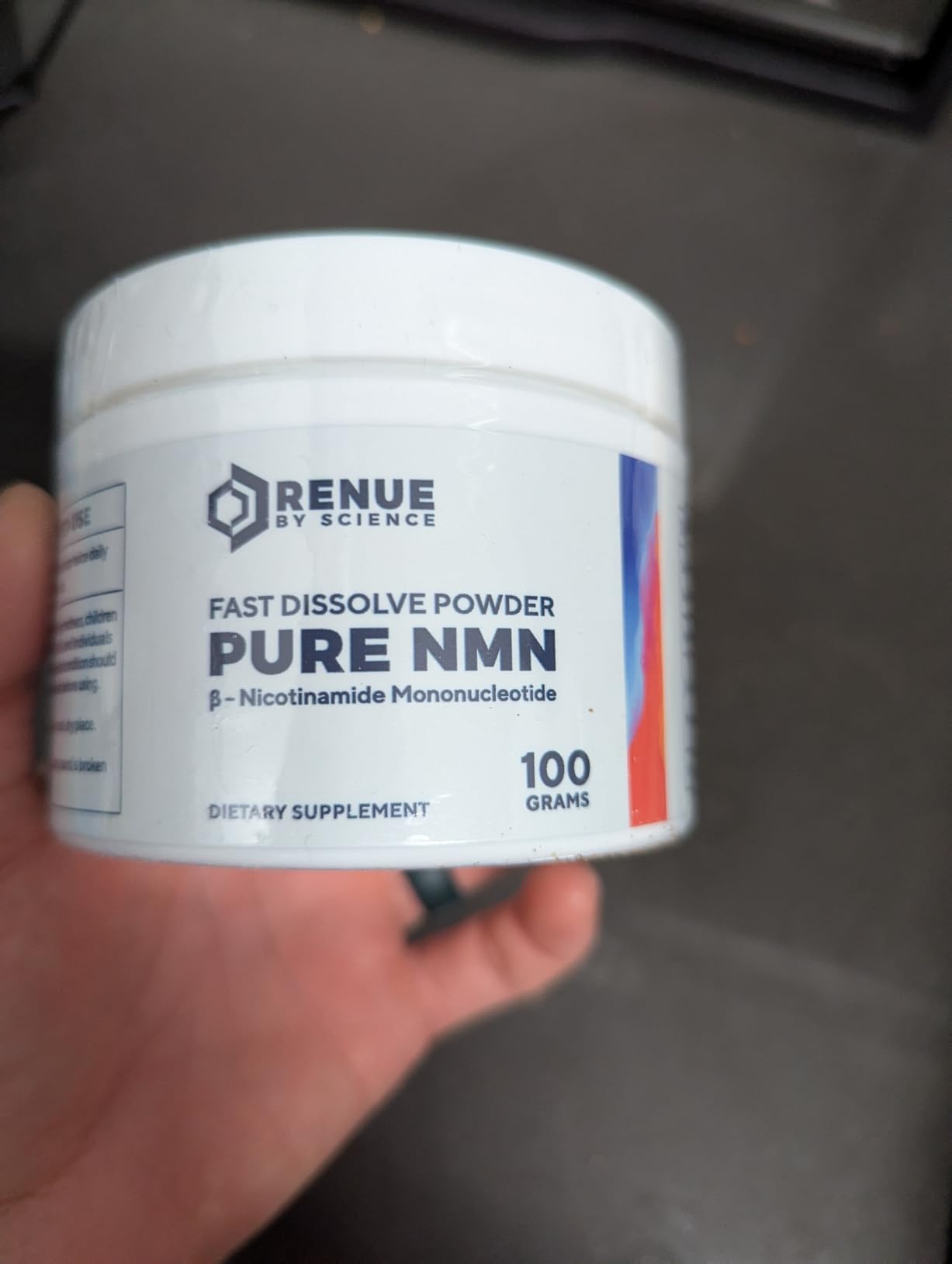 RENUE by Science NMN Powder | 100g Fast Dissolve Powder Supplement | 500mg Nicotinamide Mononucleotide per Serving | Manufactured in The USA Third-Party Tested customer photo 2