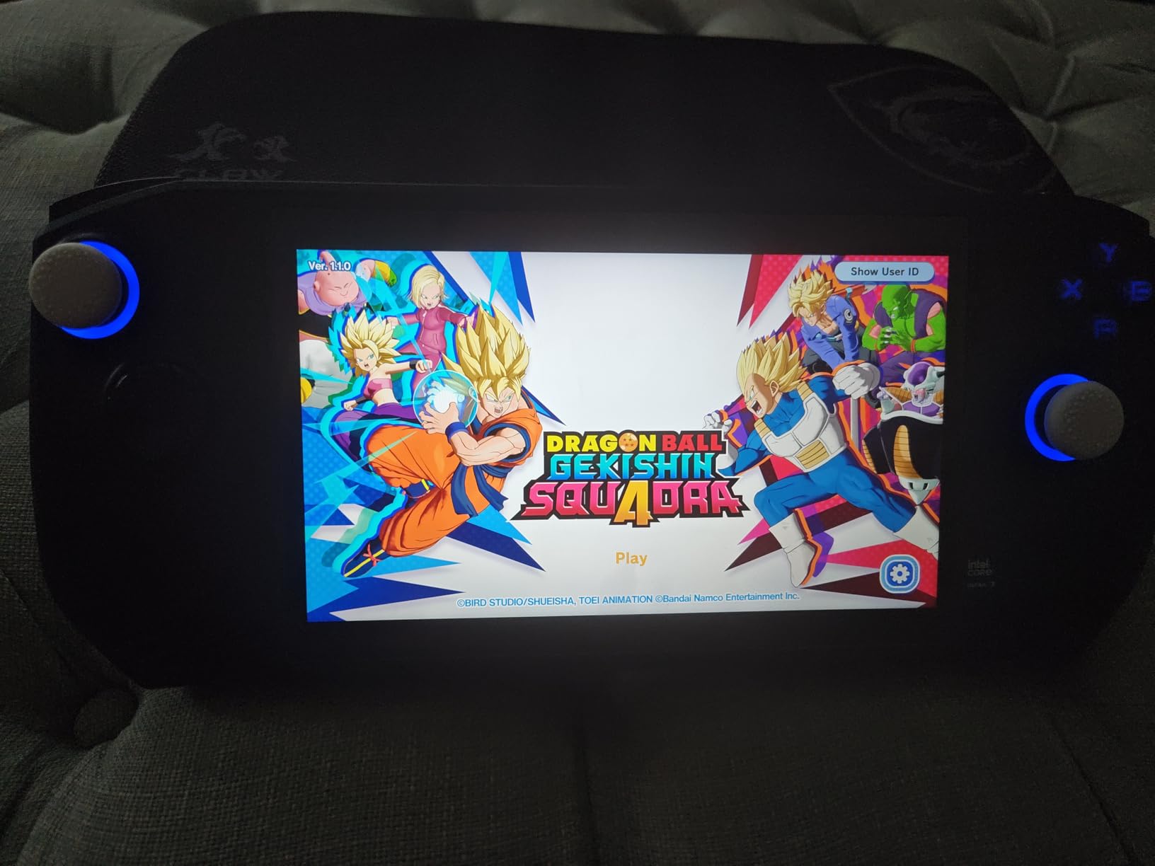 MSI Claw PC Gaming Handheld: Intel Ultra 7-155H, 7