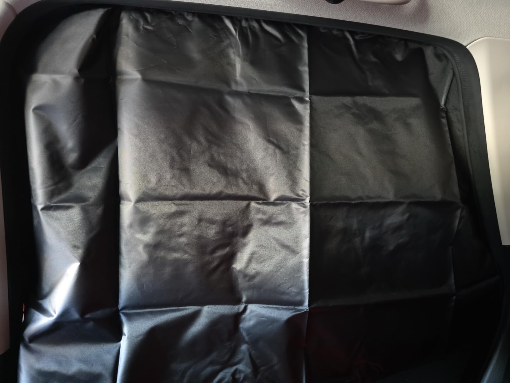 XCBYT Car Window Shades - 4 Pcs Car Privacy Curtains - 100% Block Light Car Window Covers - Magnetic Side Window Sun Shade Keeps Cooler for Breastfeeding, Taking a nap, Changing Clothes, Camping customer photo 2