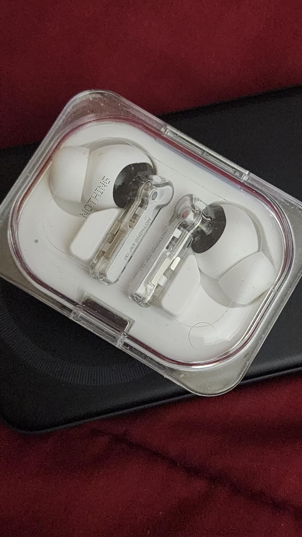 Nothing Ear (a) Wireless Earbuds, 45dB Hybrid Noise Cancelling Earbuds, Hi-Res Audio, Advanced Equaliser, Dual Connect, 6 Mics, 42.5H Playtime Ear Buds Wireless Bluetooth, Black customer photo 2