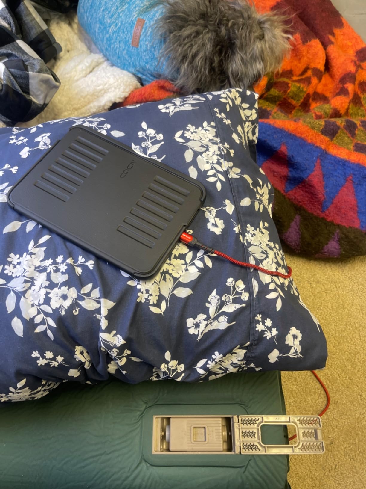 Self Inflating Sleeping Pad with Electric Pump, 3.14