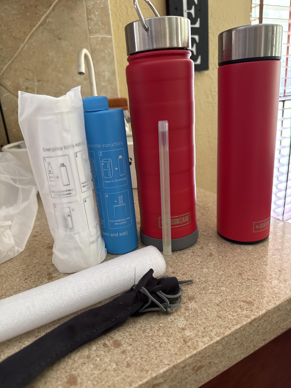 DISONCARE Odyssey 60H Insulin Cooler Travel case Digital Display Medication Cooler for Medicine Travel TSA Approved Ice Pack Diabetic Medical Cooler Diabetes Bag EpiPen with QR Medical Tag customer photo 1