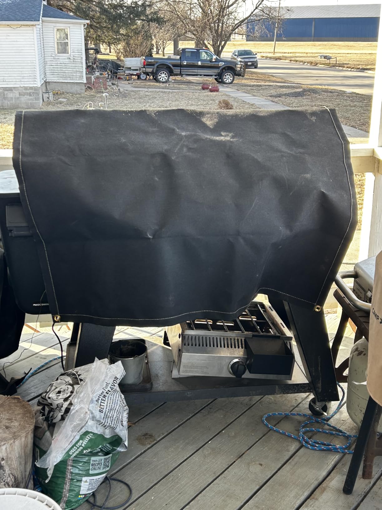 2 Pack Welding Blanket 4x6 ft - Heavy Duty Fiberglass Heat Resistant Fabric, 1022 F Fire Resistant Blankets, High Temp Insulation Blanket for Industrial, Smoker, Camping, Grill customer photo 1