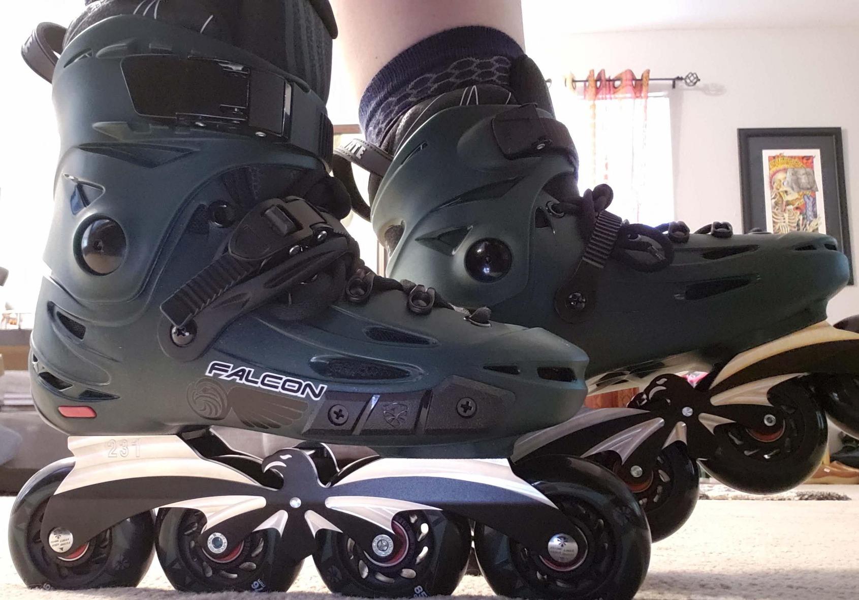 Flying Eagle F6 Falcon Pro Freeskates - Adult Inline Skates Urban, Inline Roller Skates Women, Skating Shoes, Adult Speed Skate for Skater Women - 11 Size Options customer photo 2