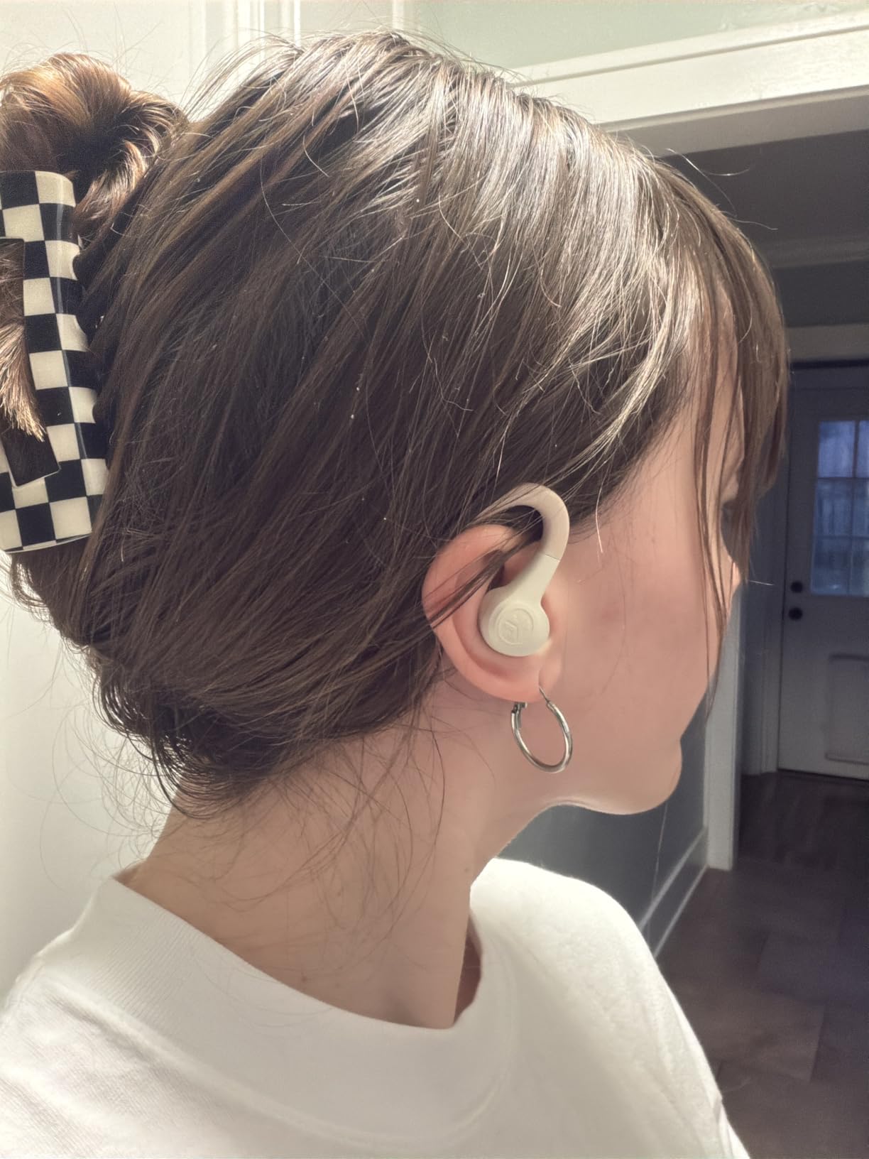 JLab Go Sport+ Wireless Workout Earbuds Featuring C3 Clear Calling, Secure Earhook Sport Design, 35+ Hour Bluetooth Playtime, and 3 EQ Sound Settings (Graphite) customer photo 1