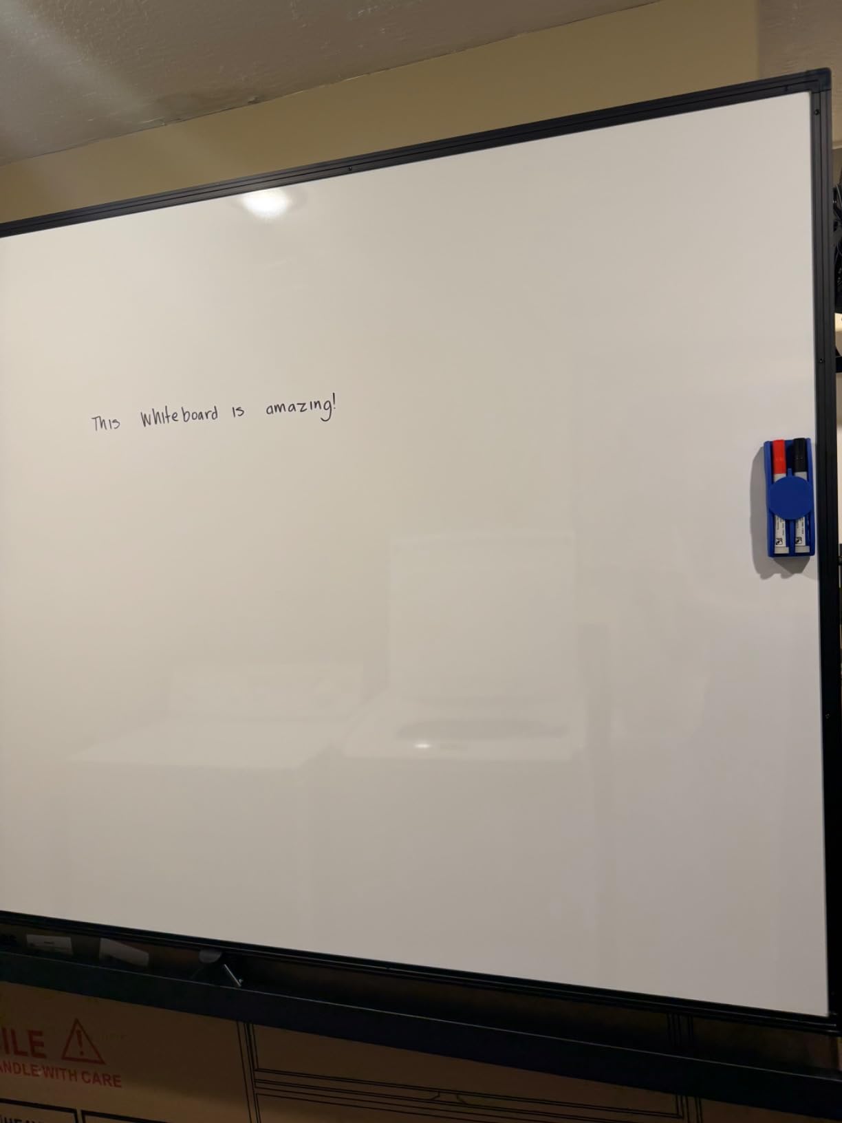 Magnetic White Board Dry Erase Whiteboard with Rolling Stand 72