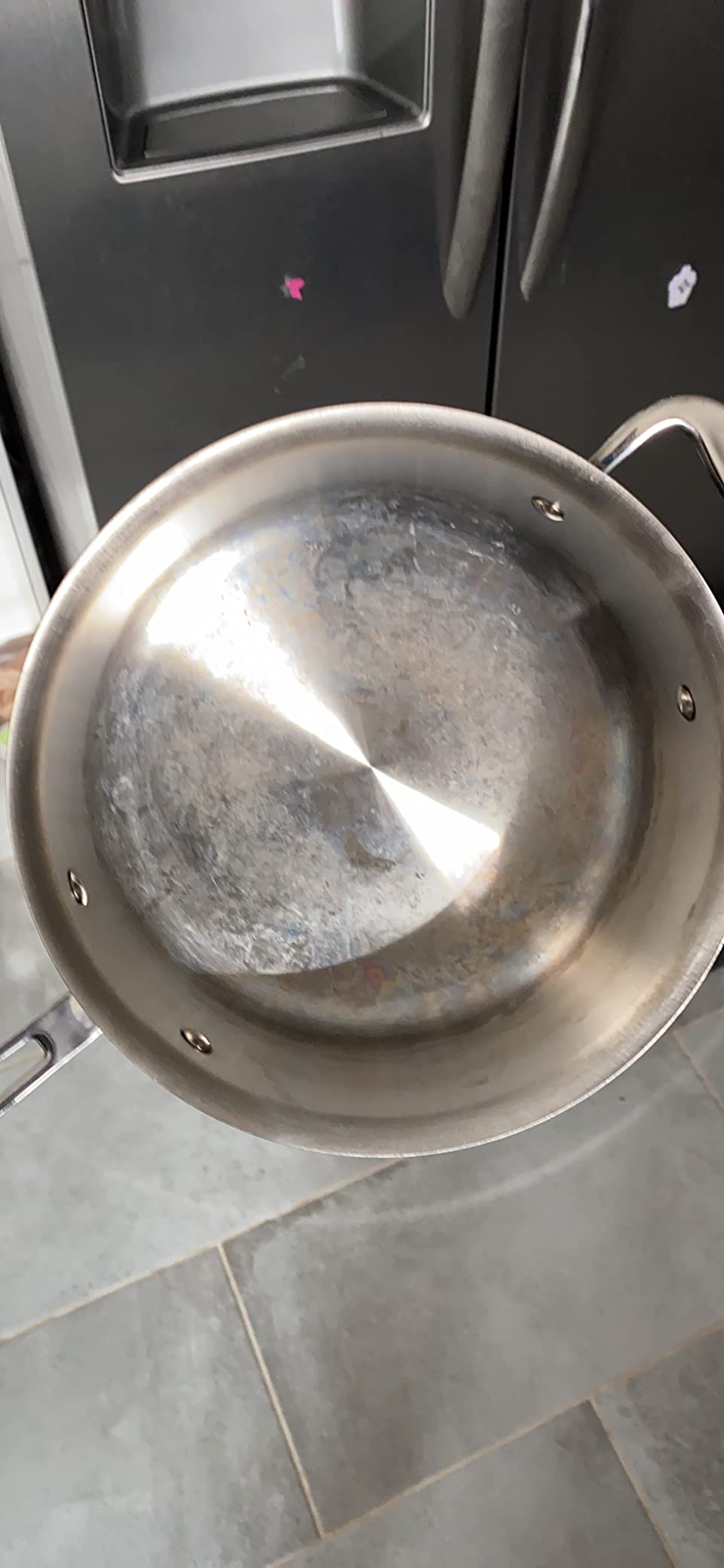 All-Clad Copper Core 5-Ply Stainless Steel Cookware Set, 5 Piece, Induction, Oven Broiler Safe 600F, Pots and Pans, Silver customer photo 1