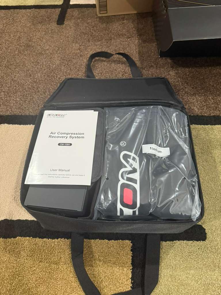 Cordless Leg Recovery System with Dynamic Compression Massage Technology - 3 Different Sizes for Everyone(Large) customer photo 1