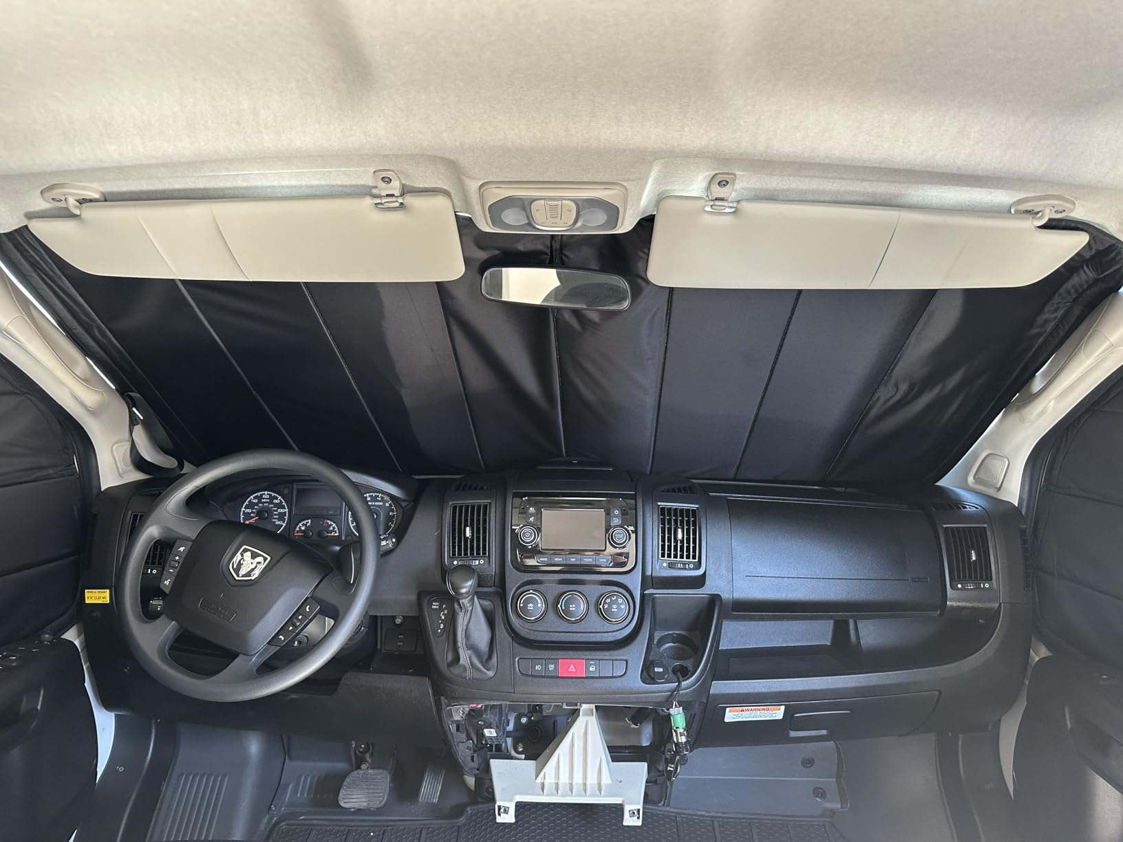 Living in a Bubble Insulated Blackout Window Covers for RAM Promaster 2014-Current (Driver/Passenger Door 2014-Current) customer photo 1