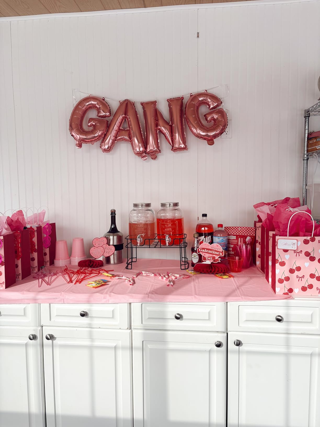 1 Gallon Glass Drink Dispensers For Parties-Set of 2,Drink Dispenser with Fruit Infuser & Stand,Juice or Beverage Dispenser for BBQ, Picnic, Party,Laundry Detergent Dispenser customer photo 1