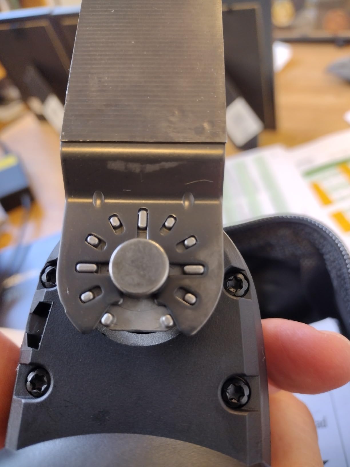 Dremel Multi-Max MM50-02 5 Amp Variable Speed Corded Oscillating Multi Tool Kit with 16 Accessories and Storage Bag - Ideal for Metal and Wood Cutting, Sanding, and Box Cutouts customer photo 1