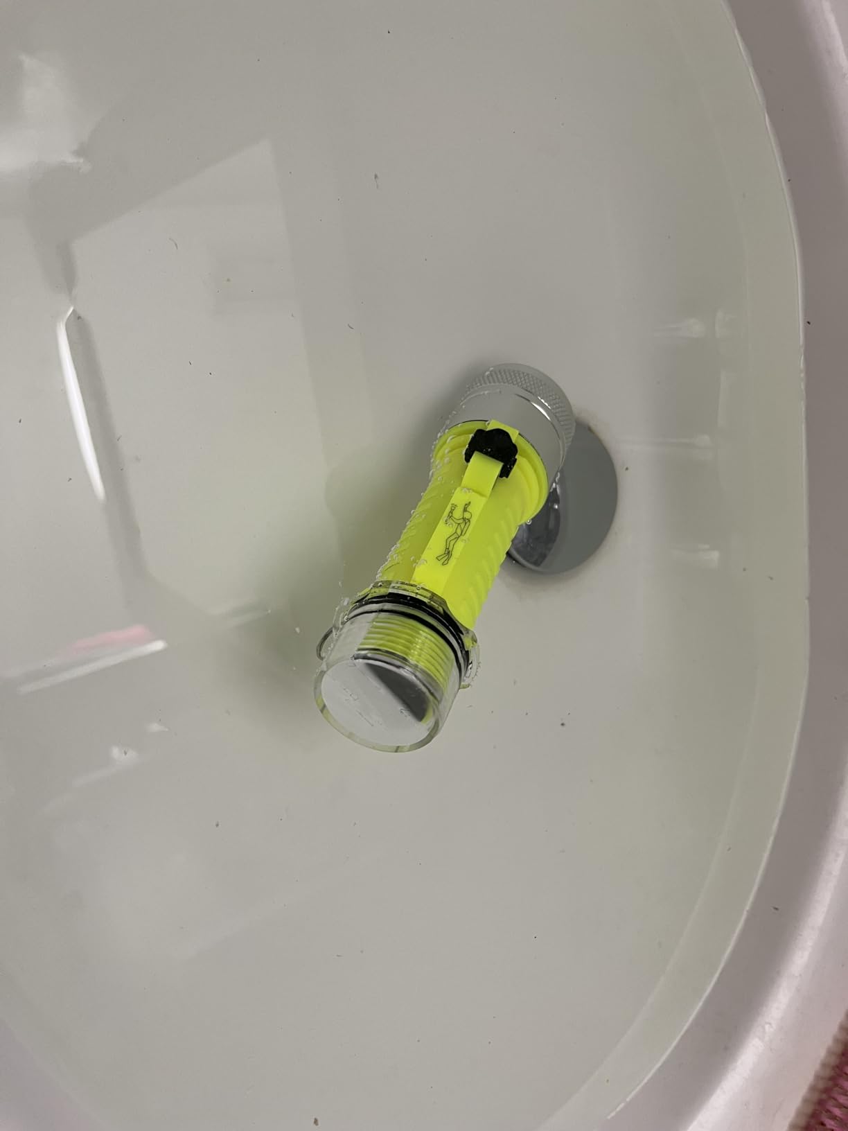 BlueFire Rechargeable Diving Flashlight, 1500 Lumen Scuba Diving Light, 3 Modes Underwater IPX8 Waterproof LED Flashlight,Night Dive Torch Submersible Light for Outdoor Under Water Sports customer photo 2