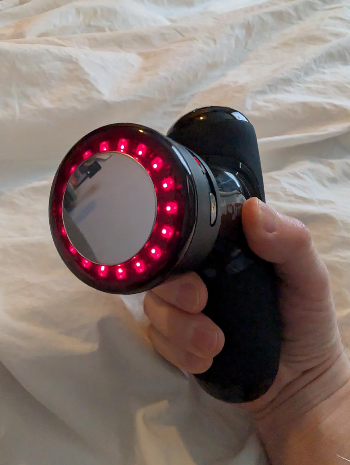 BOB AND BRAD Q2 Pro Mini Massage Gun with Heat and Cold, Pocket-Sized Deep Tissue Massager, HSA Portable Percussion Muscle Massager, Ultra Small & Quiet Muscle Massager, FSA Eligible customer photo 1