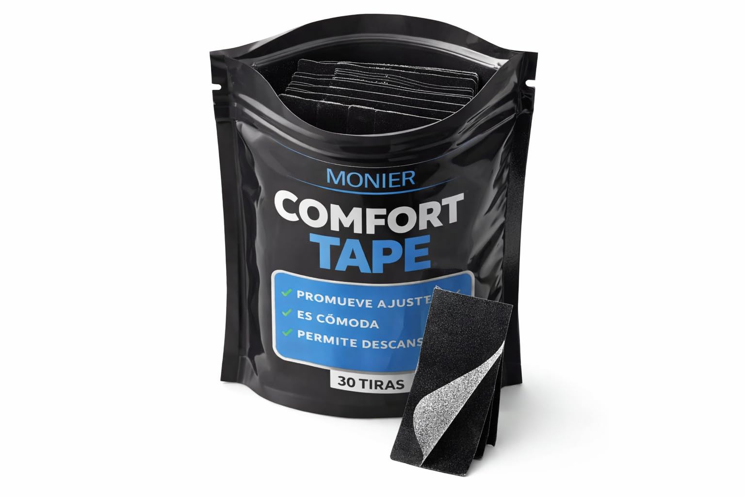 MONIER Comfort Tape (30 Pack) - Pain Free Removal, Hypoallergenic, Latex Free & Gentle On Skin - Packaging May Vary - Skin Friendly Adhesive Cotton Tape customer photo 2