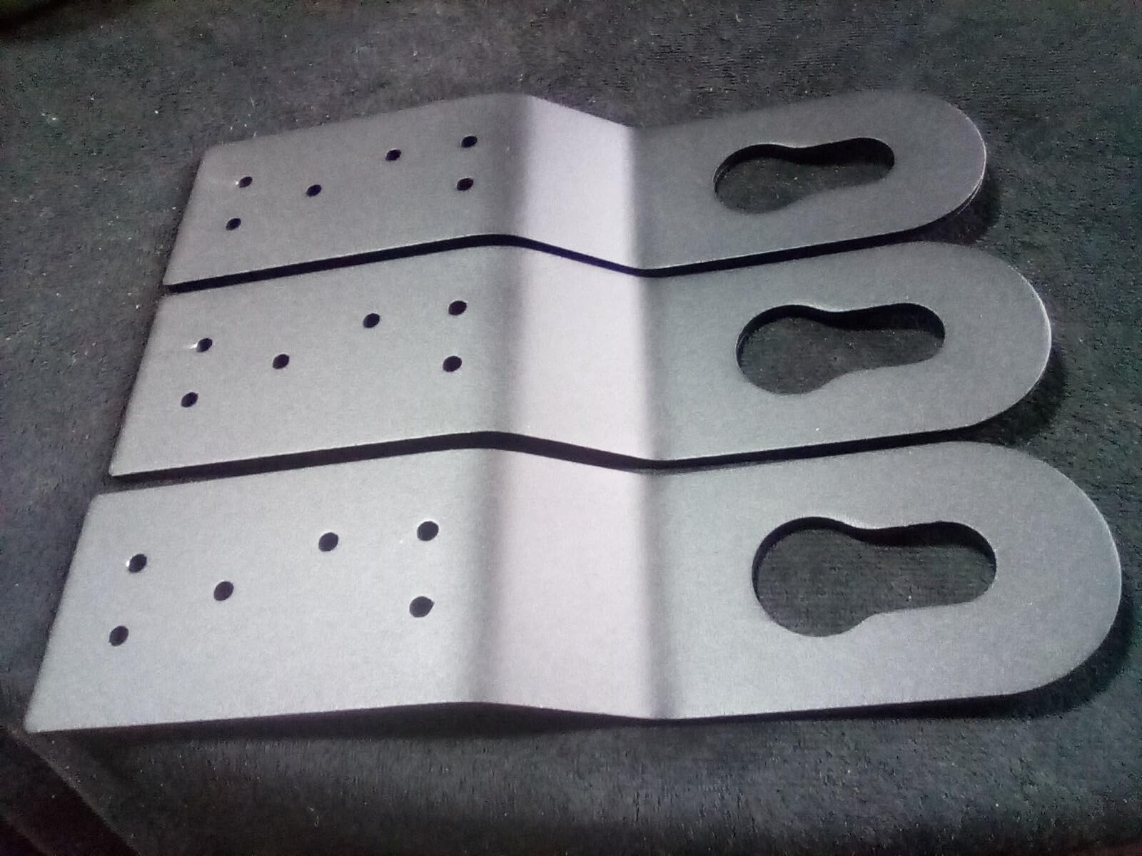 Roof Safety Anchor Hitch Clip,Roof Anchors For Fall Protection Connects To Wood Surfaces,Permanent Roof Anchor Use With Roofing Harness, Safety Ropes And Other Roof Safety Equipment (Black-5 Pcs) customer photo 1