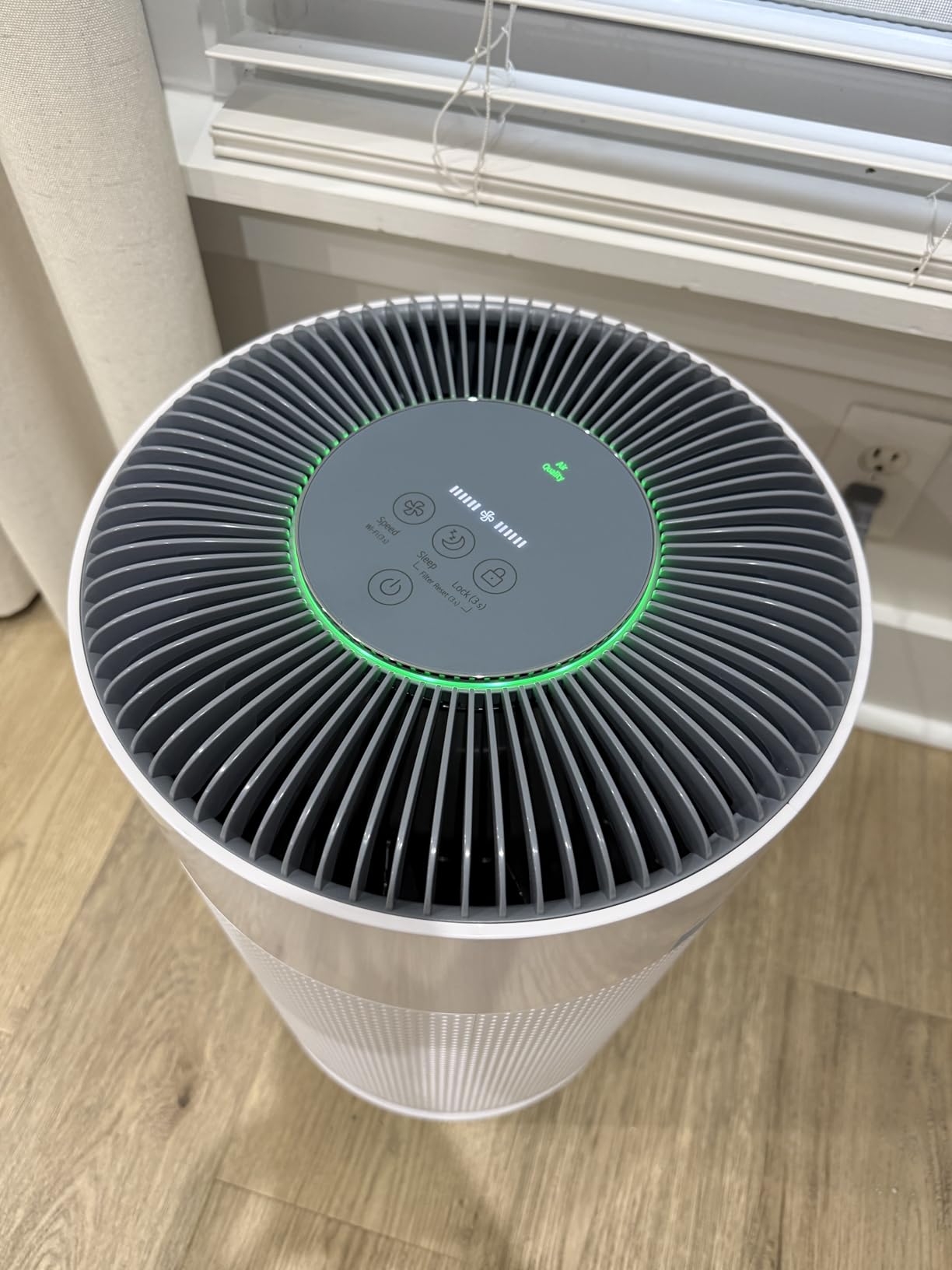 PuriCare 360 Air Purifiers for Home, Large and Small Room, Bedroom, Up to 2,059 ft² in 1 Hr with NanoFiber True HEPA Filter, 360 Degrees of Filtration, WiFi, Air Quality Monitor, Low Noise customer photo 1