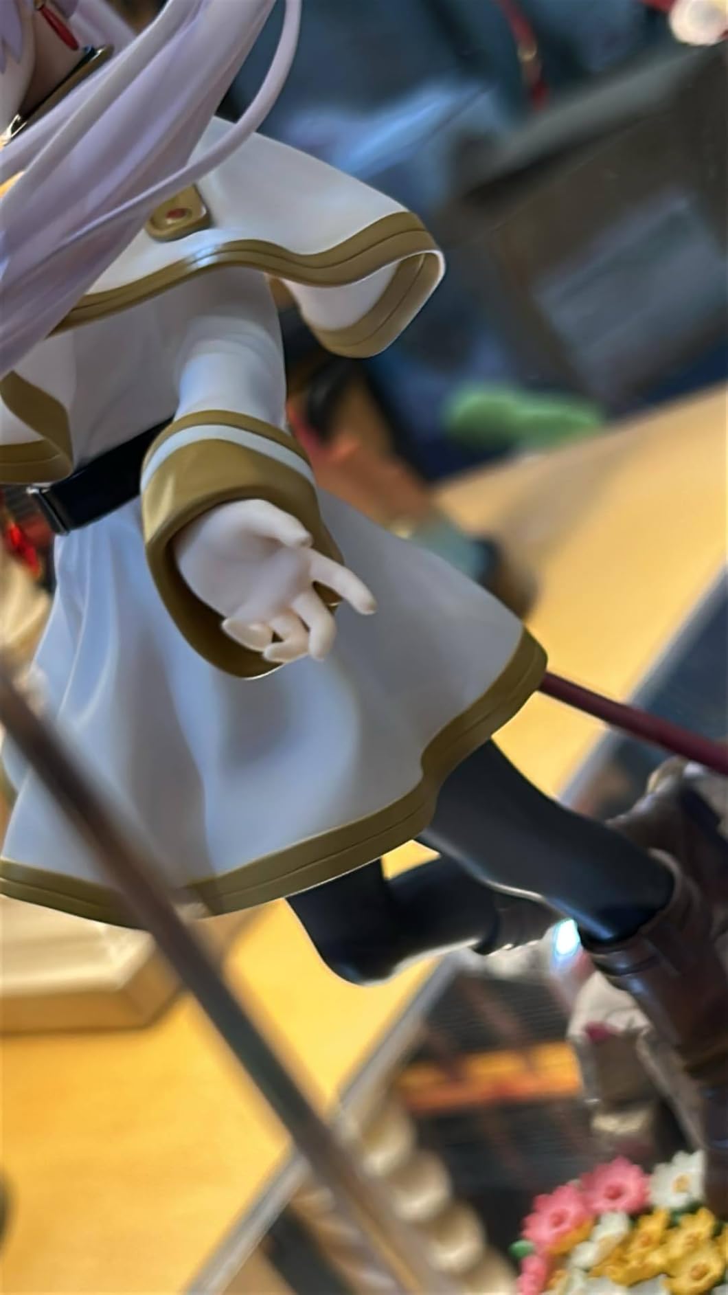 Clear Acrylic Display Case with Mirrored Back and Base, UV Protected Acrylic Box with Magnetic Door, Dustproof Display Box Showcase for Collectibles, Figures, Models, Toys (6x6x10inch) customer photo 2