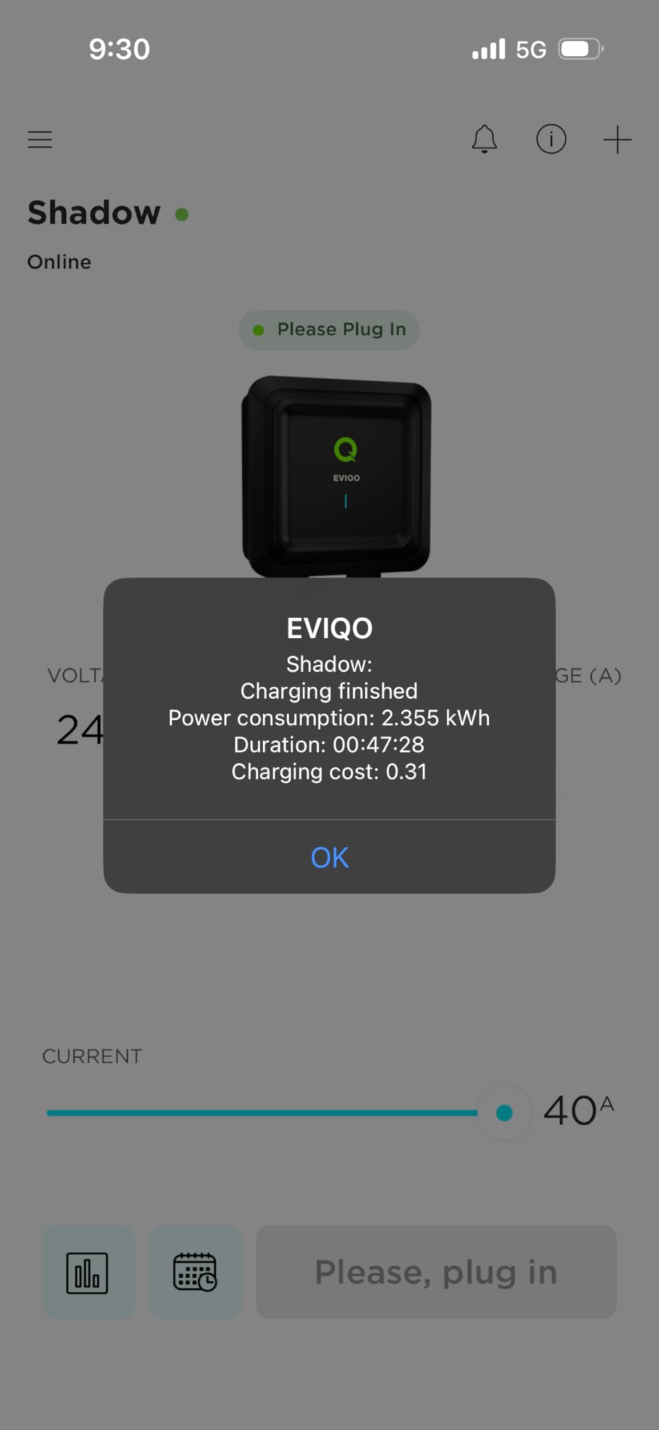 EVIQO Level 2 EV Charger, 48 Amp, J1772 for Non-Tesla EVs, 25ft Cable, WiFi (2.4GHz) Smart App, Weatherproof Indoor/Outdoor (IP66, NEMA 4), UL & ETL Certified, Hardwired 240V customer photo 1