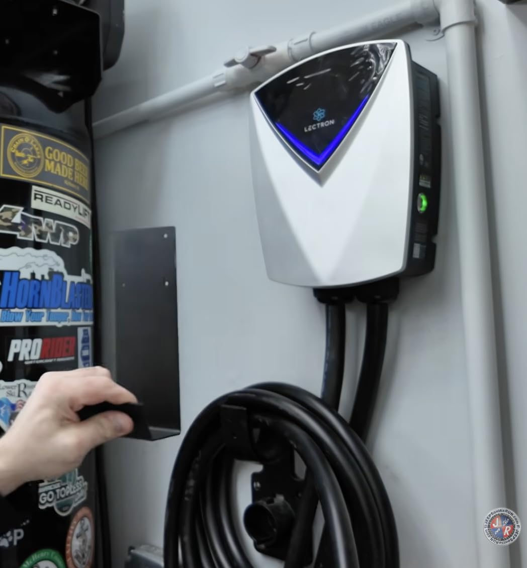 Lectron Level 2 EV Charger, 48A 240V Electric Vehicle Charging Station with Wi-Fi/App, 16ft Cable - Plug-in/Hardwired V-Box Pro EV Charger with NEMA 14-50 Plug, for All J1772 EVs ONLY customer photo 1