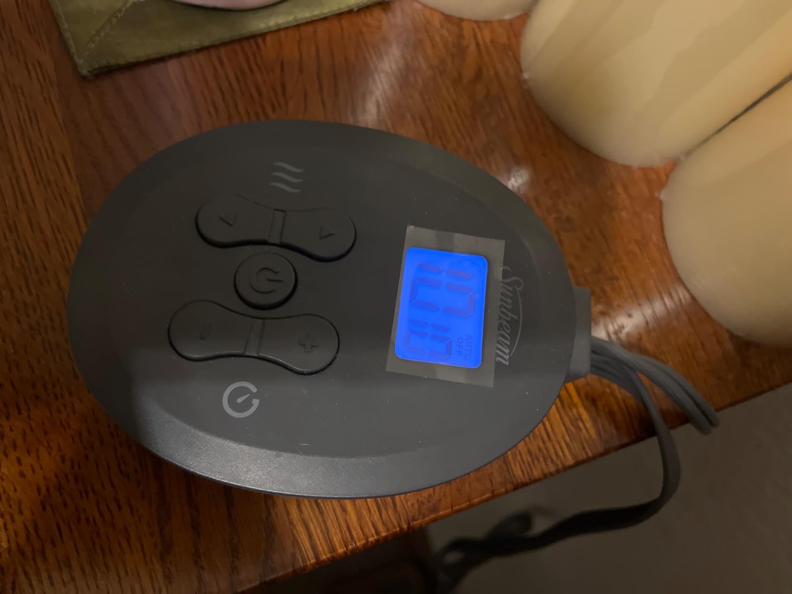 Sunbeam Electric Restful Quilted Heated Mattress Pad Queen 80